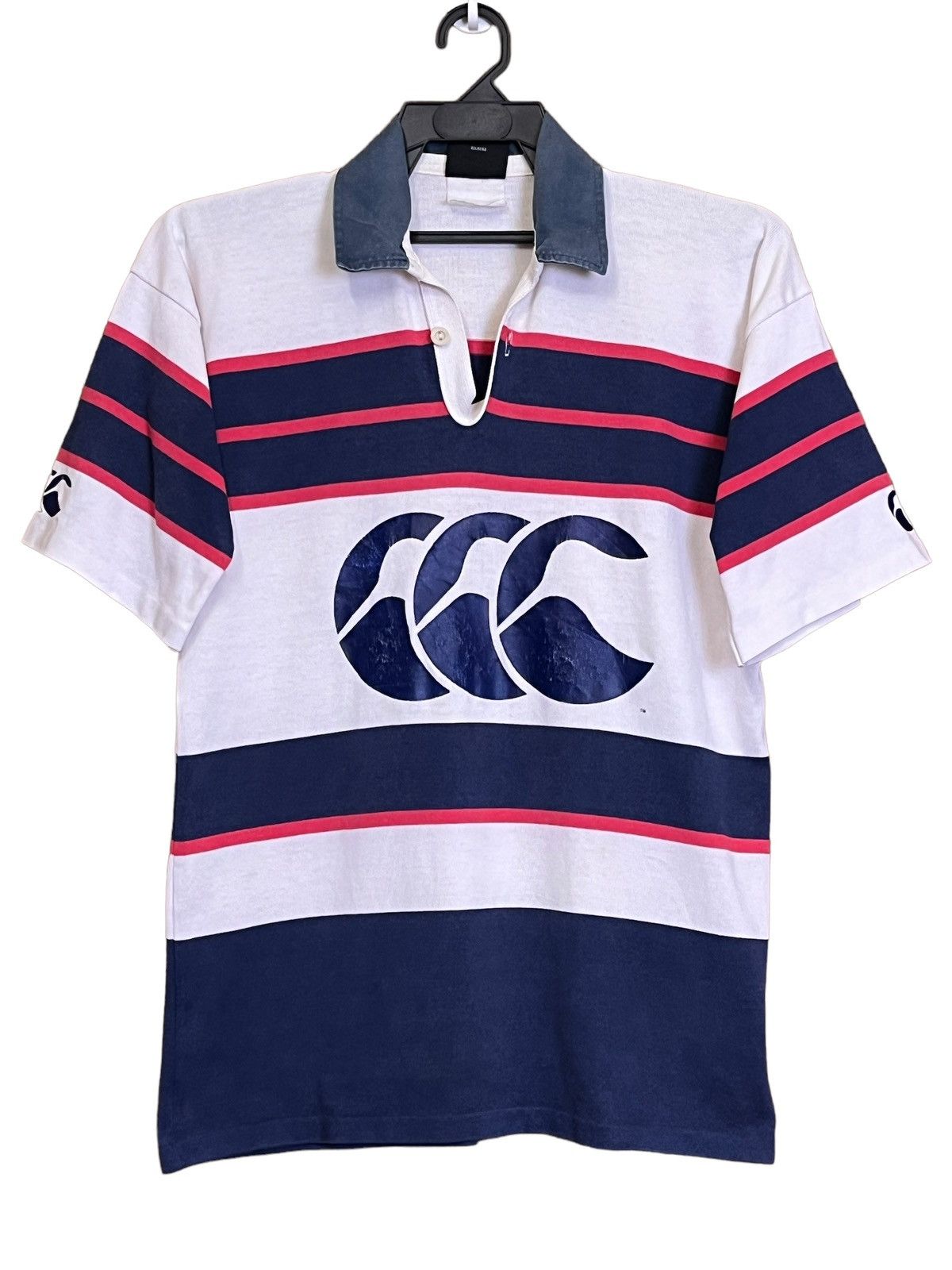 Canterbury of New Zealand VINTAGE 90s CANTERBURY OF NEW ZEALAND RUGBY SHIRT Size US S / EU 44-46 / 1 - 1 Thumbnail