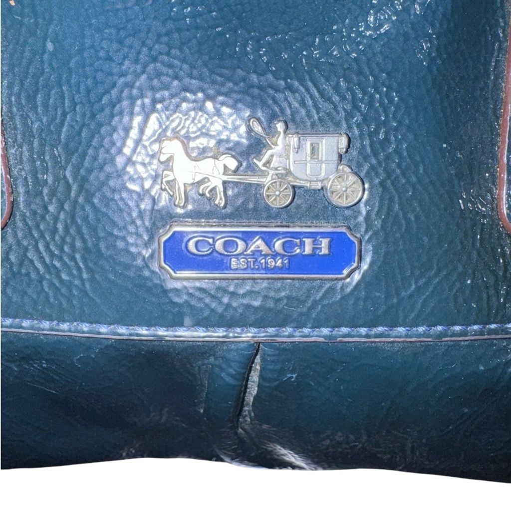 Coach Coach Madison Sabrina Satchel 14178 Cobalt Blue 2 way Size ONE SIZE - 13 Thumbnail