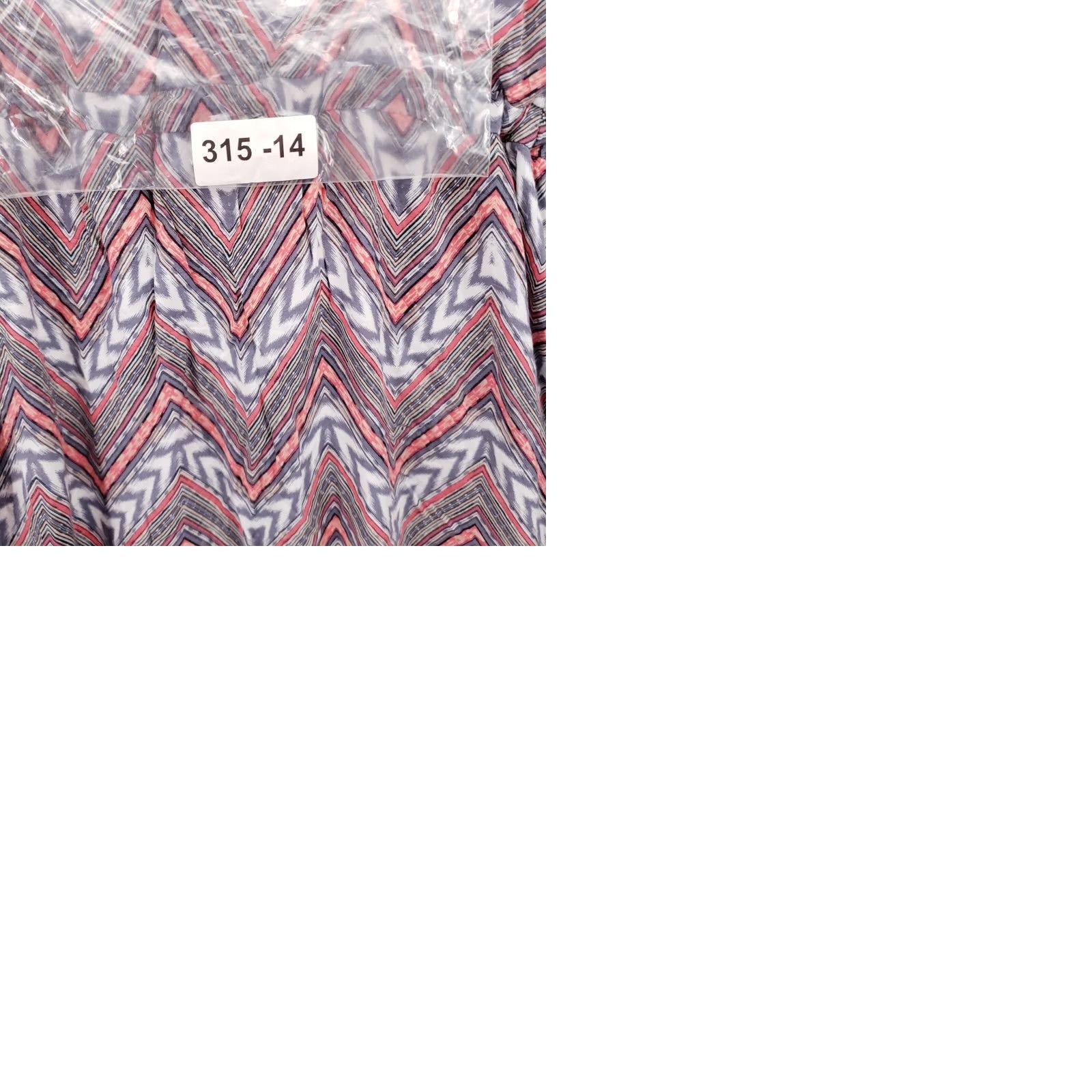 Vintage Pixley Dress Women Medium Orange Blue Mini Chevron Tie Waist Sleeveless Size M / US 6-8 / IT 42-44 - 9 Thumbnail