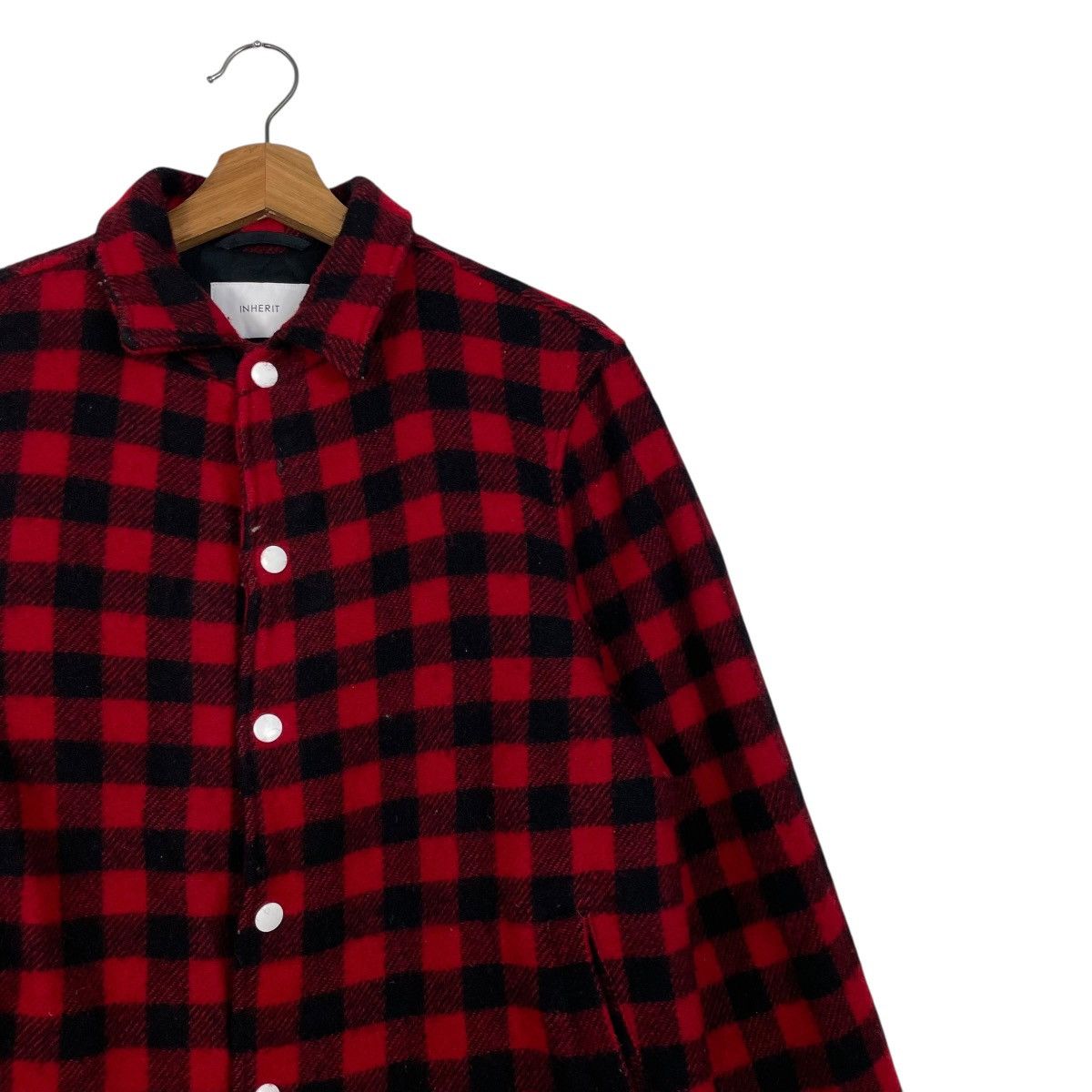 Japanese Brand Japanese Brand Inherit Tartan Wool Snap Button Jacket Size US M / EU 48-50 / 2 - 5 Thumbnail