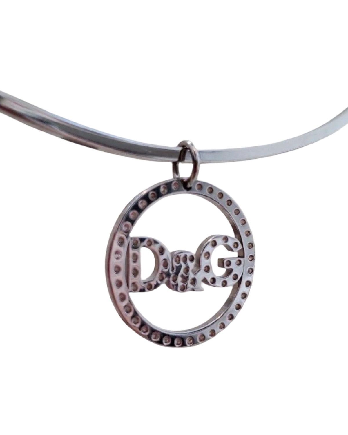 Dolce & Gabbana Silver Plated Choker Necklace Size ONE SIZE - 3 Thumbnail