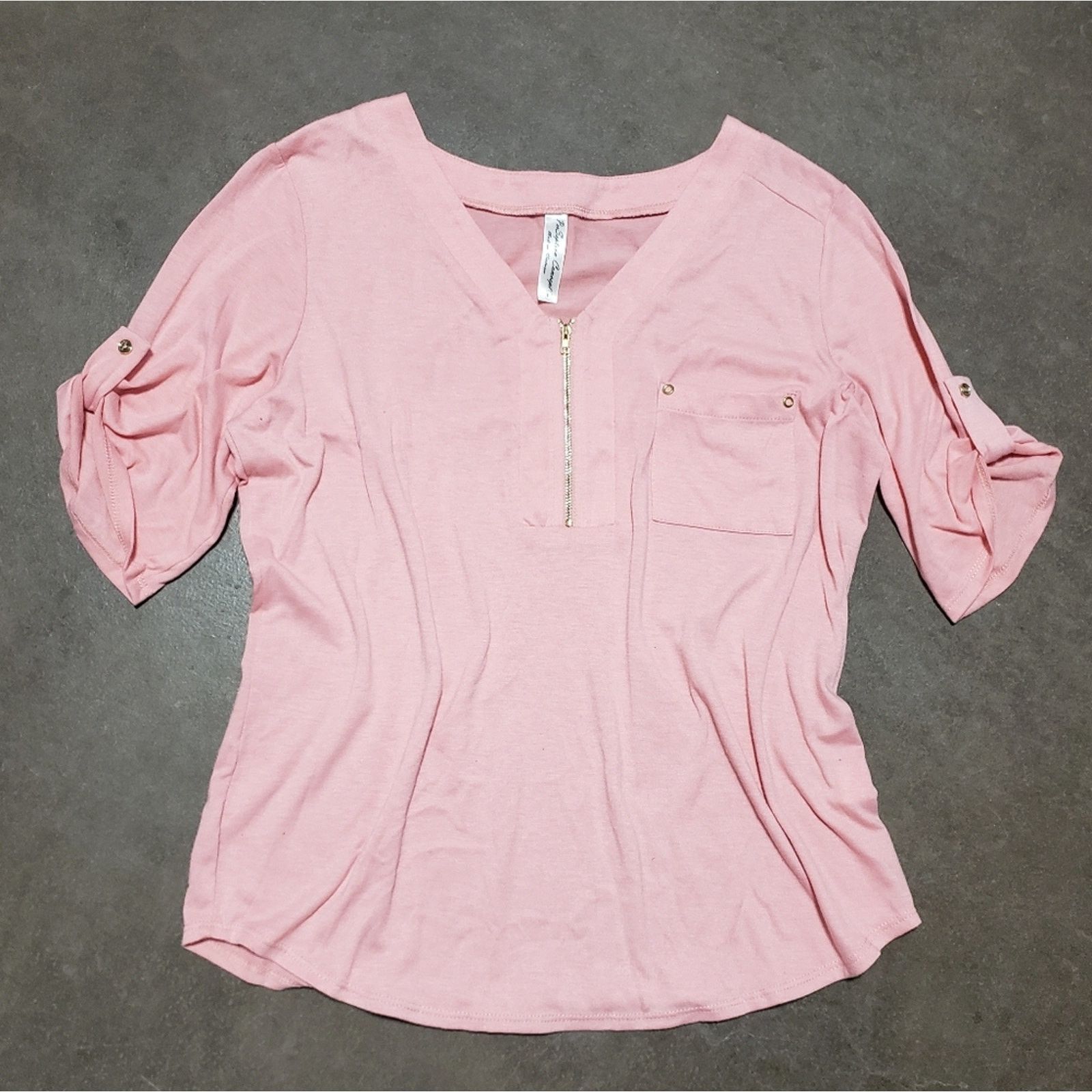 Other Dust Pink | PERSEPTION CONCEPT | Dressy Short Sleeve Size L / US 10 / IT 46 - 1 Thumbnail