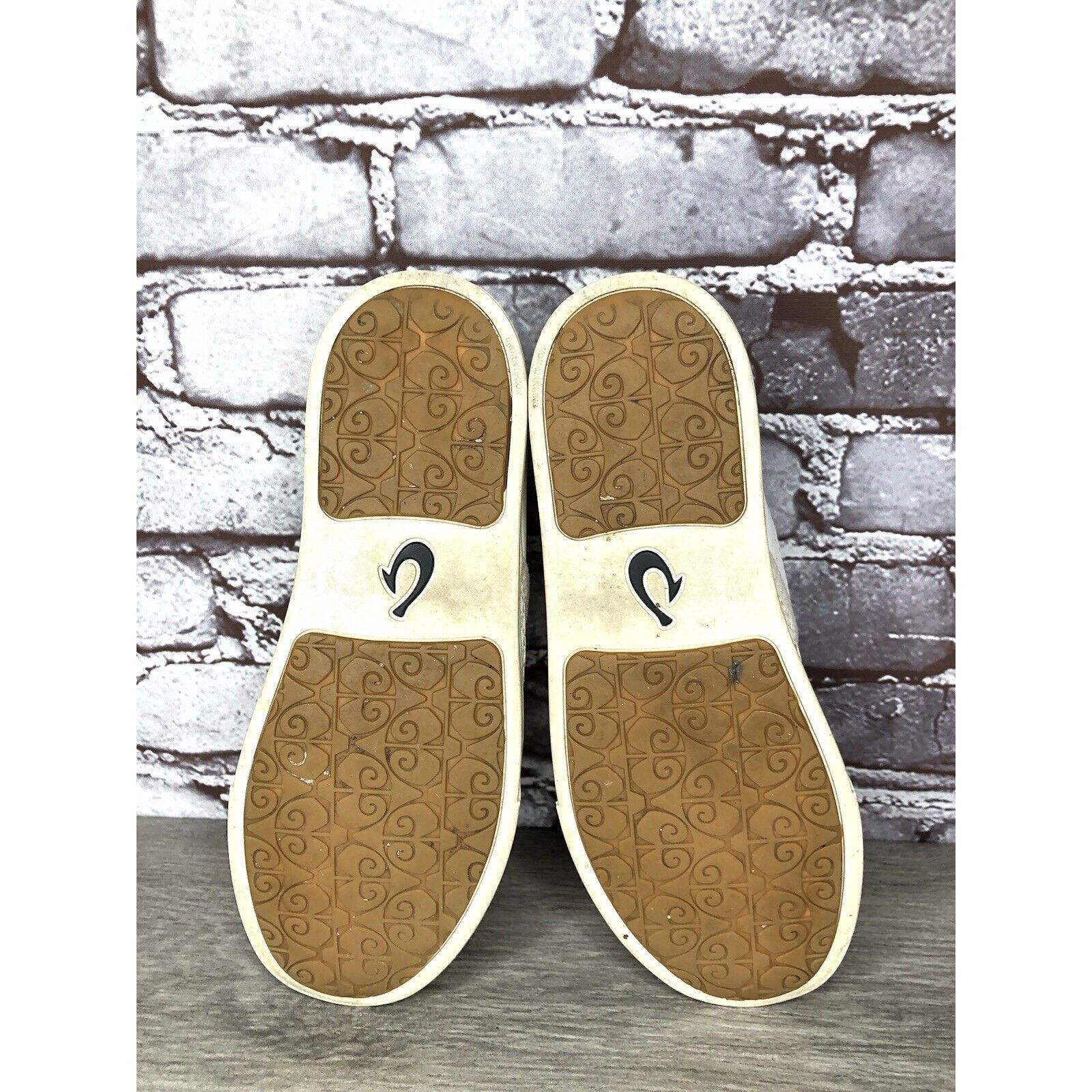 Olukai Olukai Shoes Pehuea Slip On Comfort White Textile Sneakers W Size US 7 / IT 37 - 6 Thumbnail