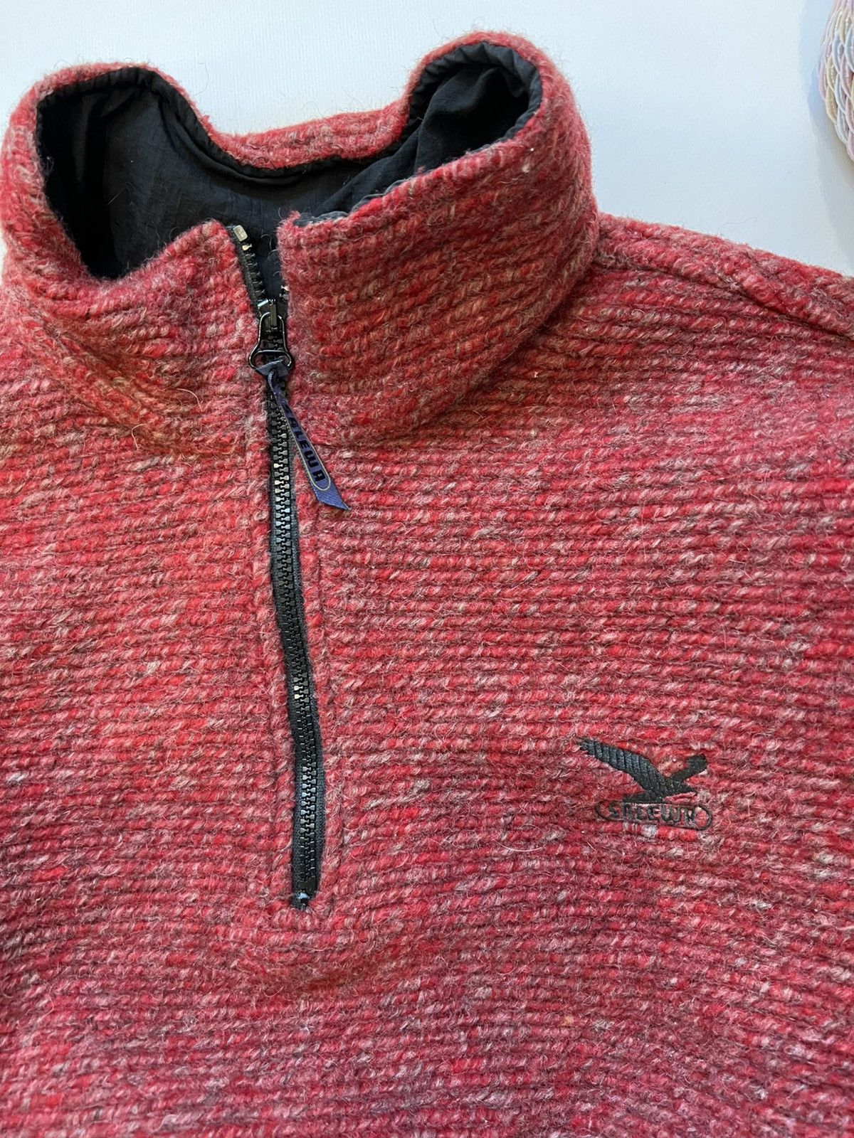 SALEWA Salewa Vintage Wool Zip Jacket 90s Oversized Polartec Nylon Size US XL / EU 56 / 4 - 5 Thumbnail