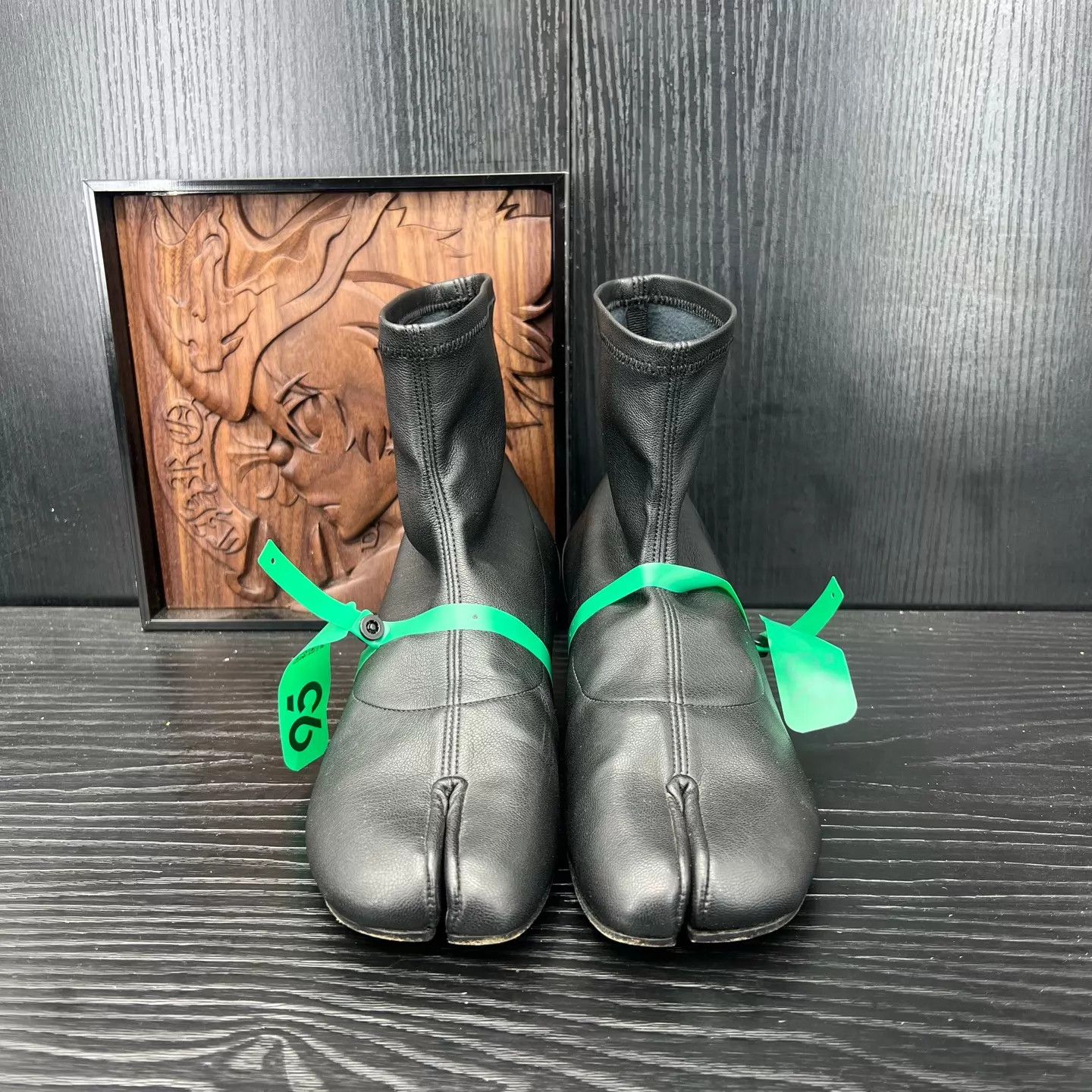 Maison Margiela Maison Margiela Tabi Black Short Boots 37 Worn 2x Size US 6.5 / IT 36.5 - 4 Thumbnail