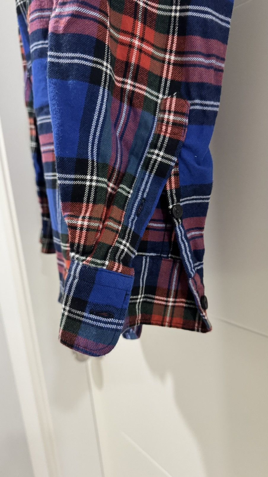 JW Anderson × Uniqlo JW Anderson x Uniqlo Blue Flannel Shirt Size US S / EU 44-46 / 1 - 3 Thumbnail