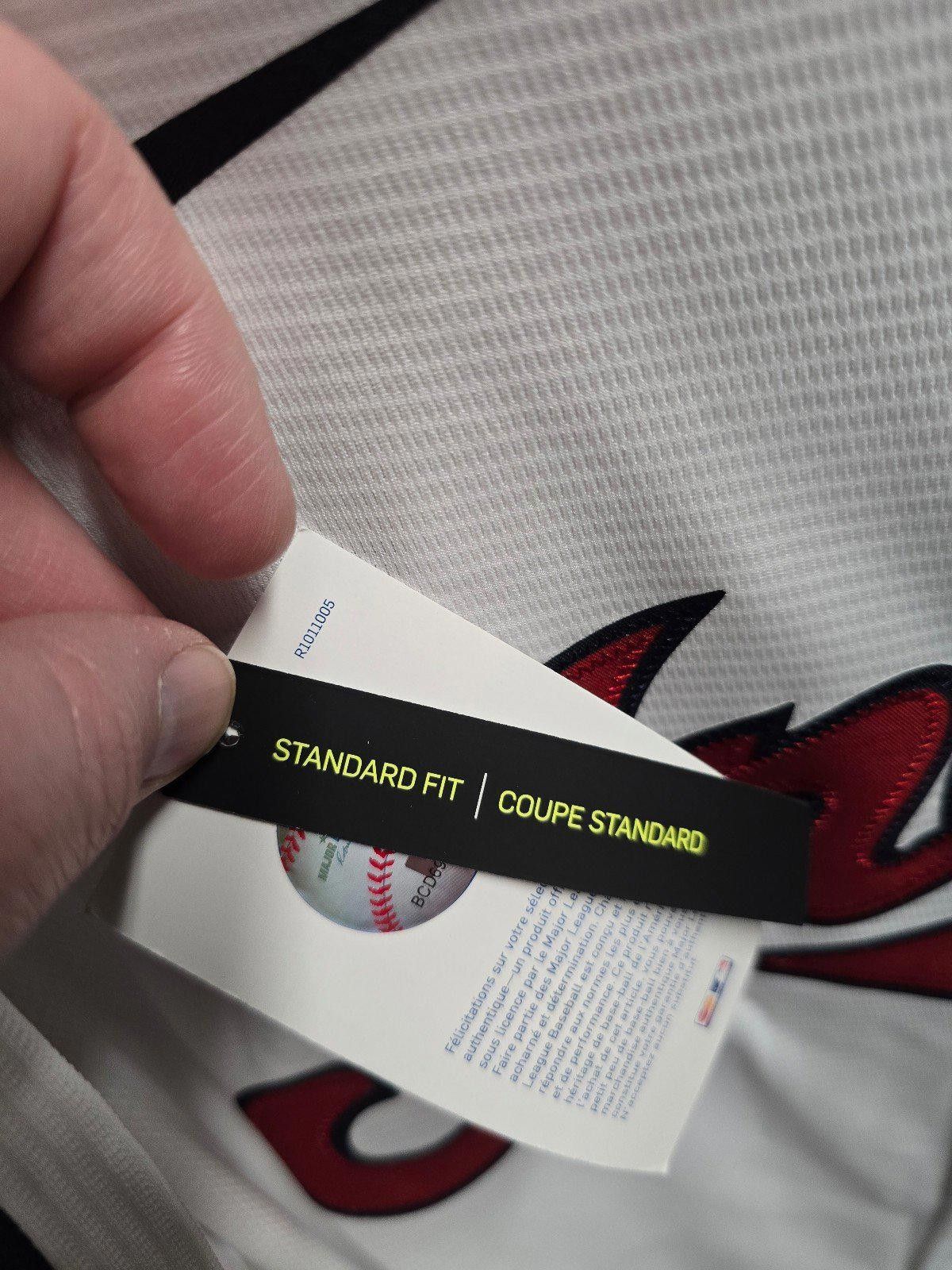 Nike Cleveland Indians White Home Nike Jersey NEW W/TAGS XXL Size US XXL / EU 58 / 5 - 7 Thumbnail