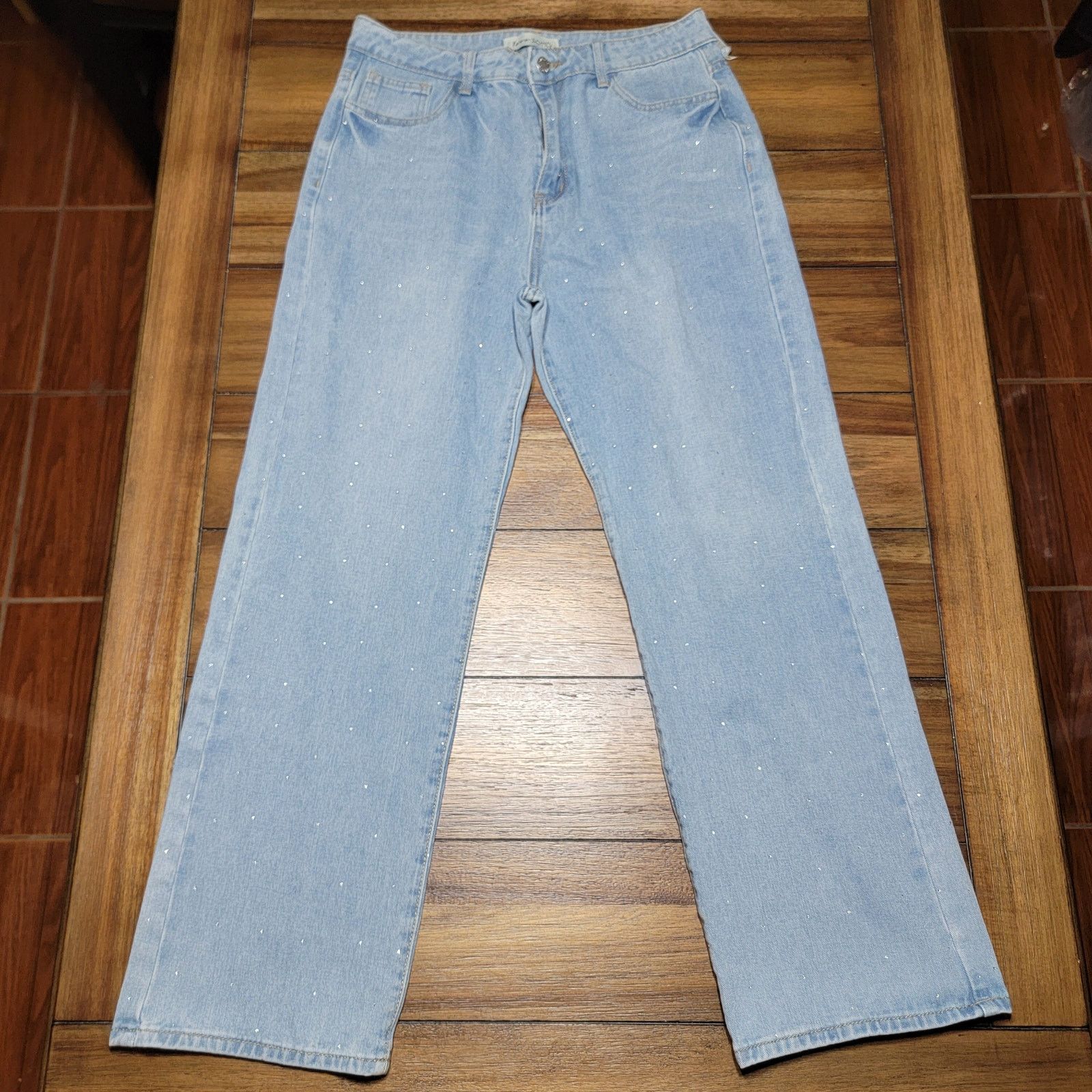 Other Love SOHO Tiny All Over Bling Jeans - Size Junior 13 Size 30" / US 8 / IT 44 - 1 Thumbnail