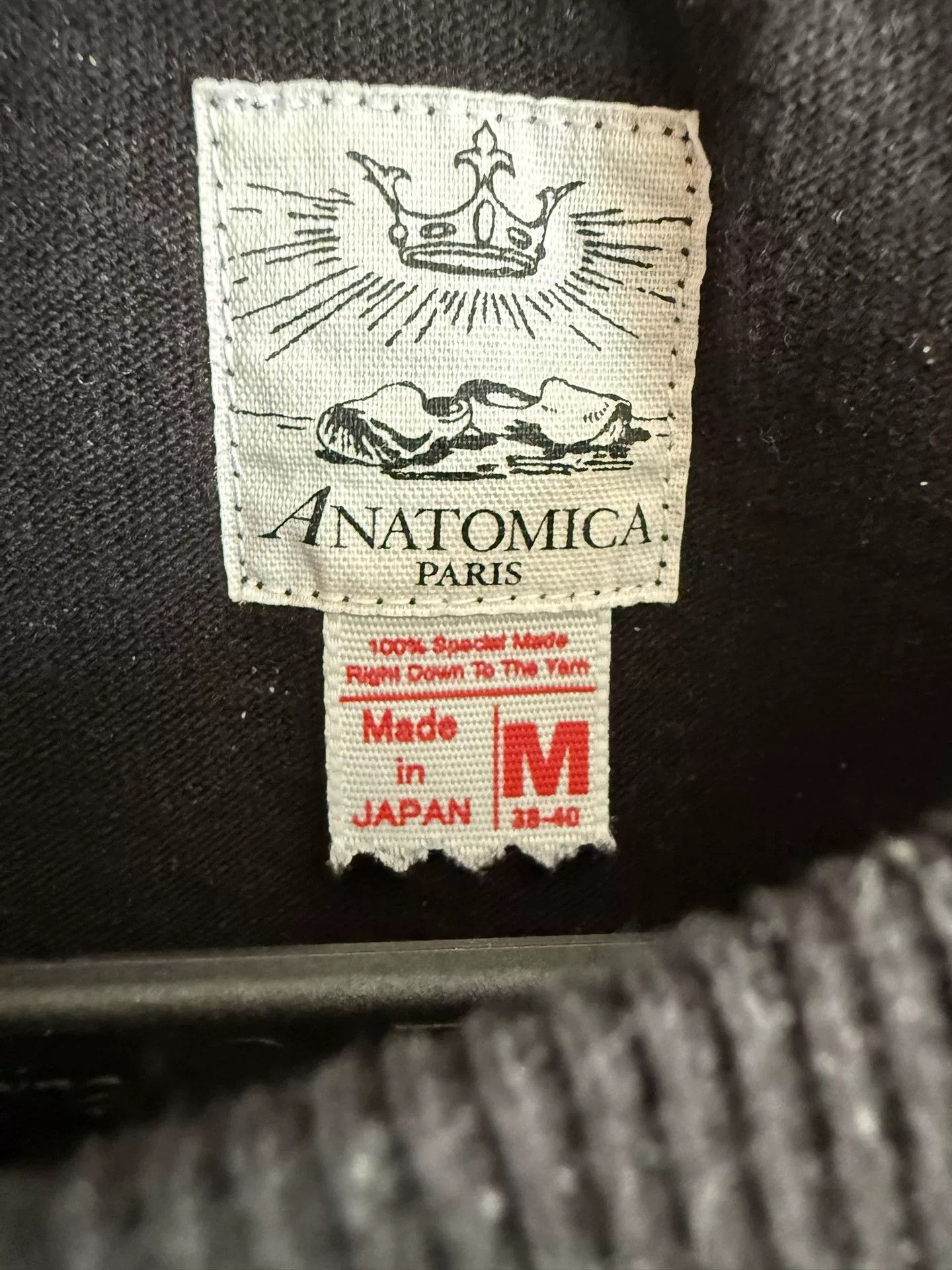 ANATOMICA Anatomica Heavyweight Black T-Shirt M Size US M / EU 48-50 / 2 - 1 Thumbnail