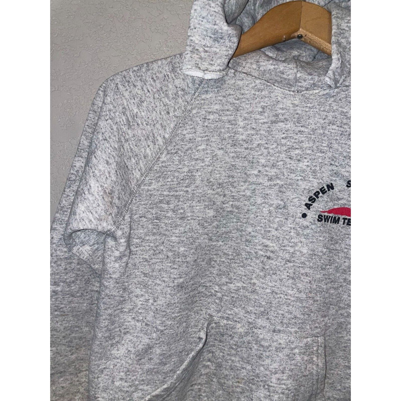 Vintage Vintage Womens Aspen Hoodie Snowmass Swim Team Swim 1980s Size L / US 10 / IT 46 - 5 Thumbnail