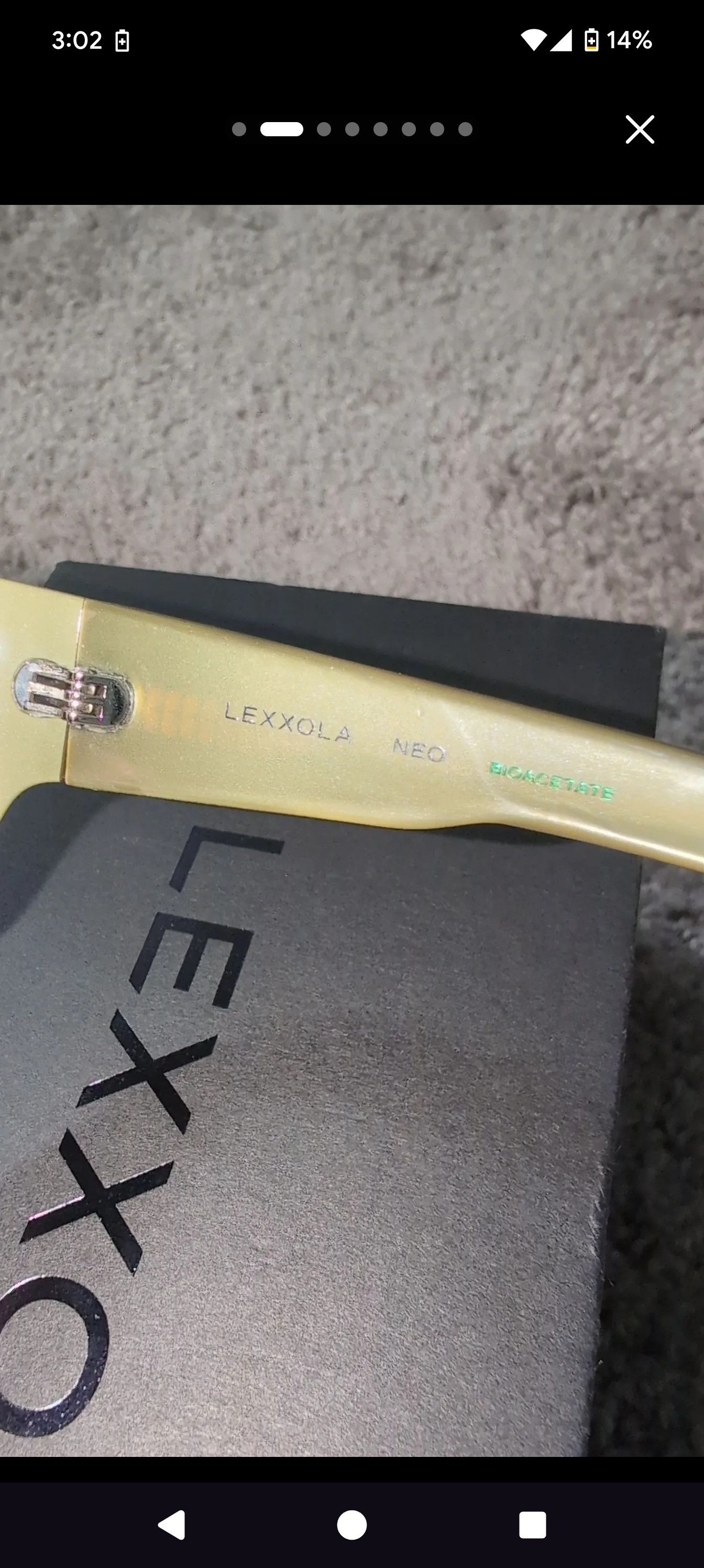 Vintage Lexxola Neo Sunglasses In Moss Green - Full Og Box Set, Men's — image 5 of 6