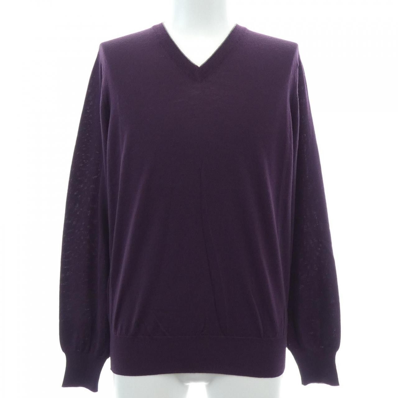 Brunello Cucinelli Brunello Cucinelli Brunello Cucinelli cashmere blend knitwear Textile Tops DUTY FREE for USA Size ONE SIZE - 1 Thumbnail