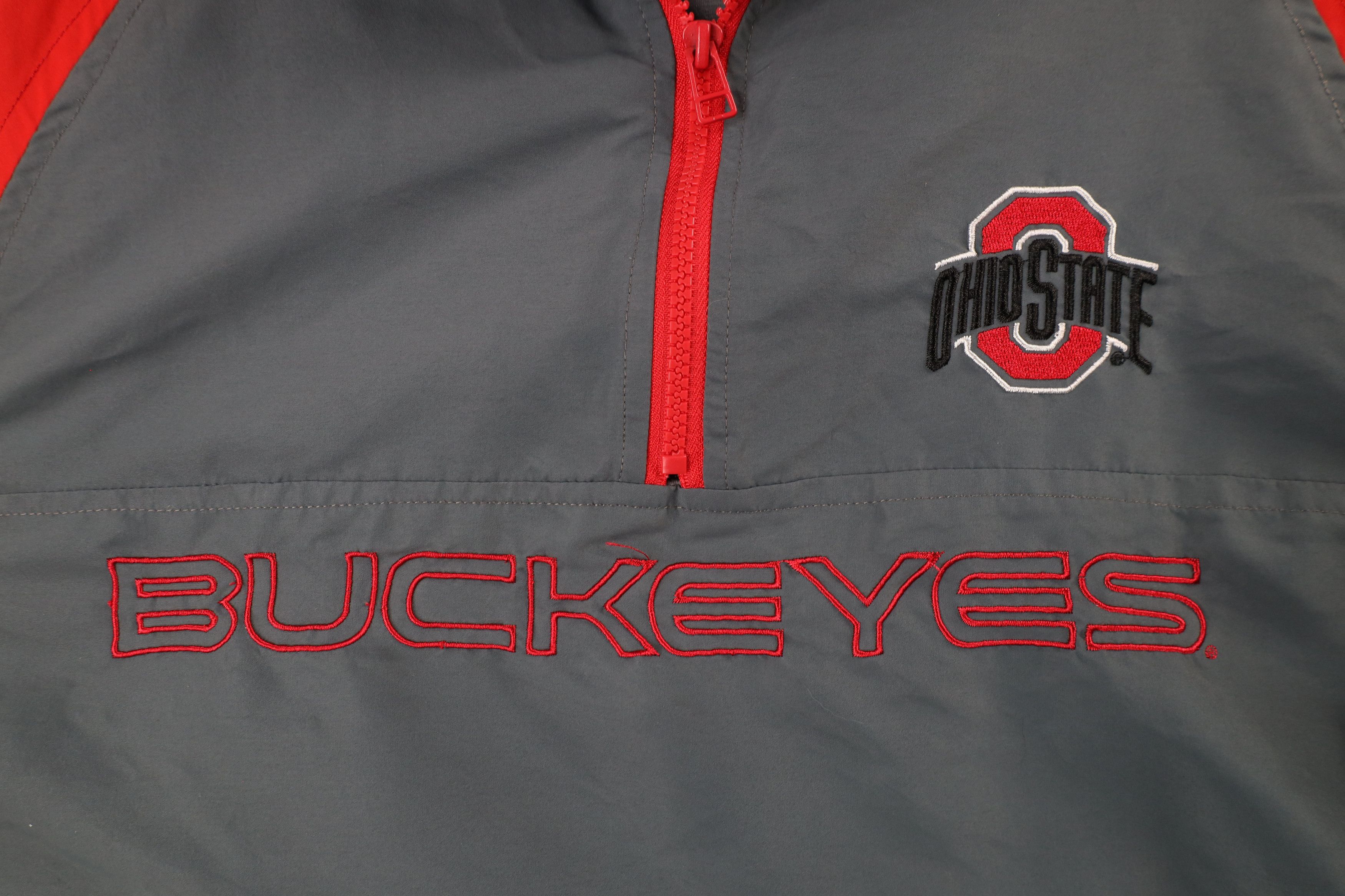 Vintage Vintage Spell Out Ohio State University Windbreaker Jacket Size US XL / EU 56 / 4 - 4 Thumbnail