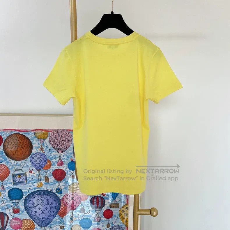Givenchy Givenchy Size 12+ Letter Logo Yellow T-Shirt Size US S / EU 44-46 / 1 - 2 Thumbnail
