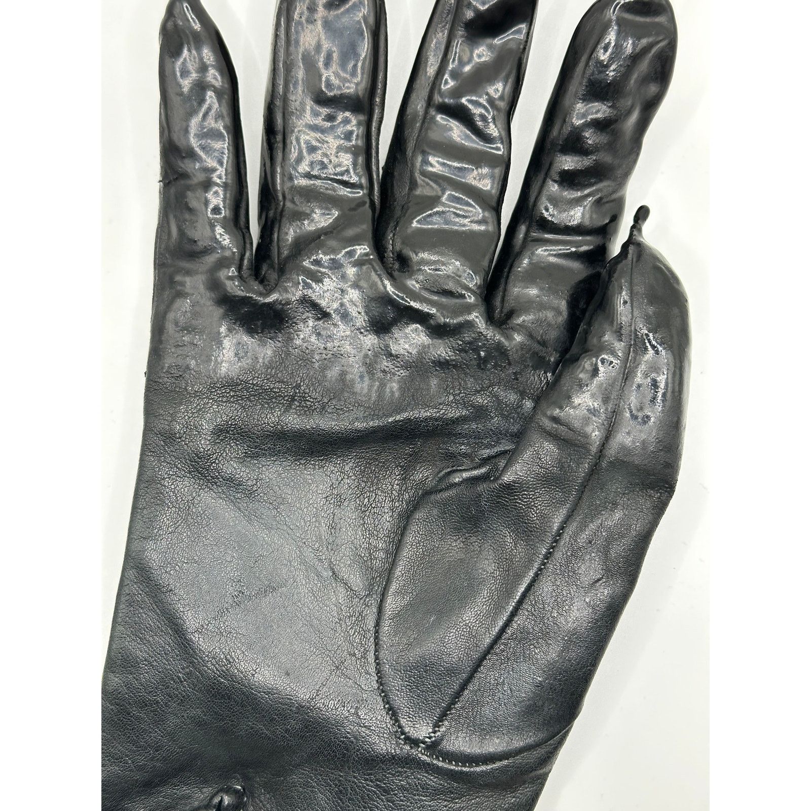 Carol Christian Poell Carol Christian Poell drip leather gloves Size ONE SIZE - 6 Thumbnail