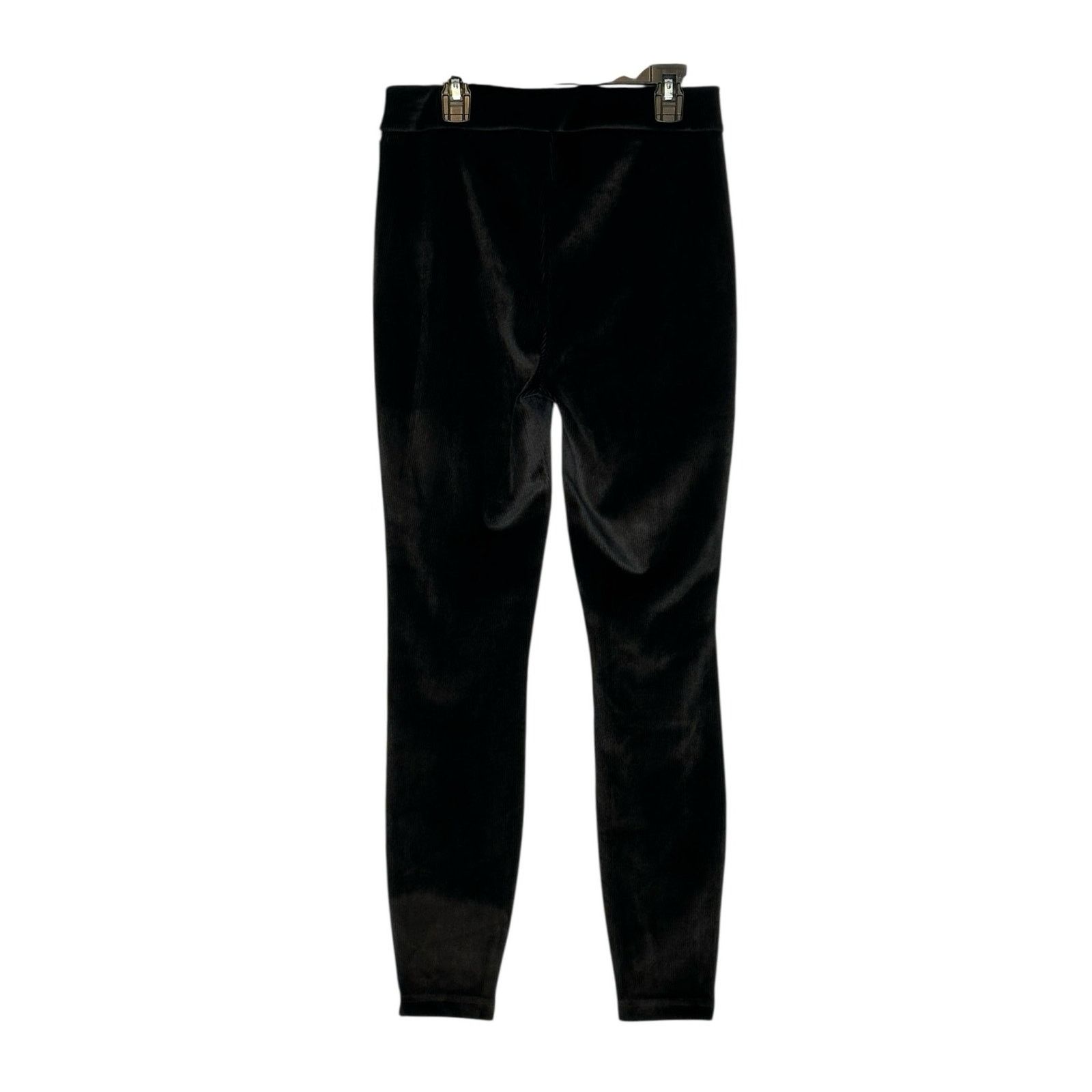 Nanette Lepore Nanette Lepore black velvet pull on legging pants size small Size 30" / US 8 / IT 44 - 2 Thumbnail