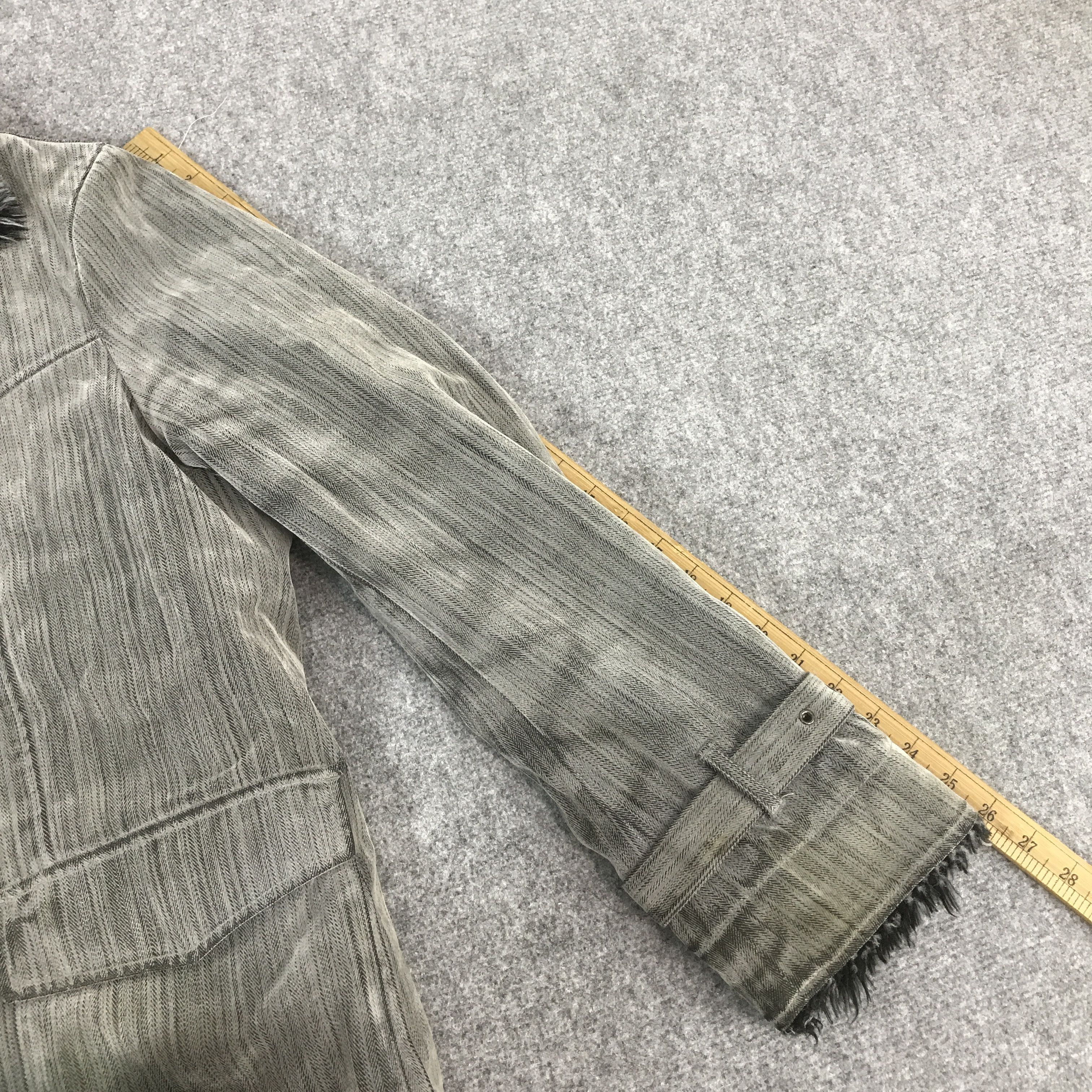 If Six Was Nine JAPANESE PAZZO DENIM STORE FUR STYLE JACKET K71B5 Size US L / EU 52-54 / 3 - 7 Thumbnail