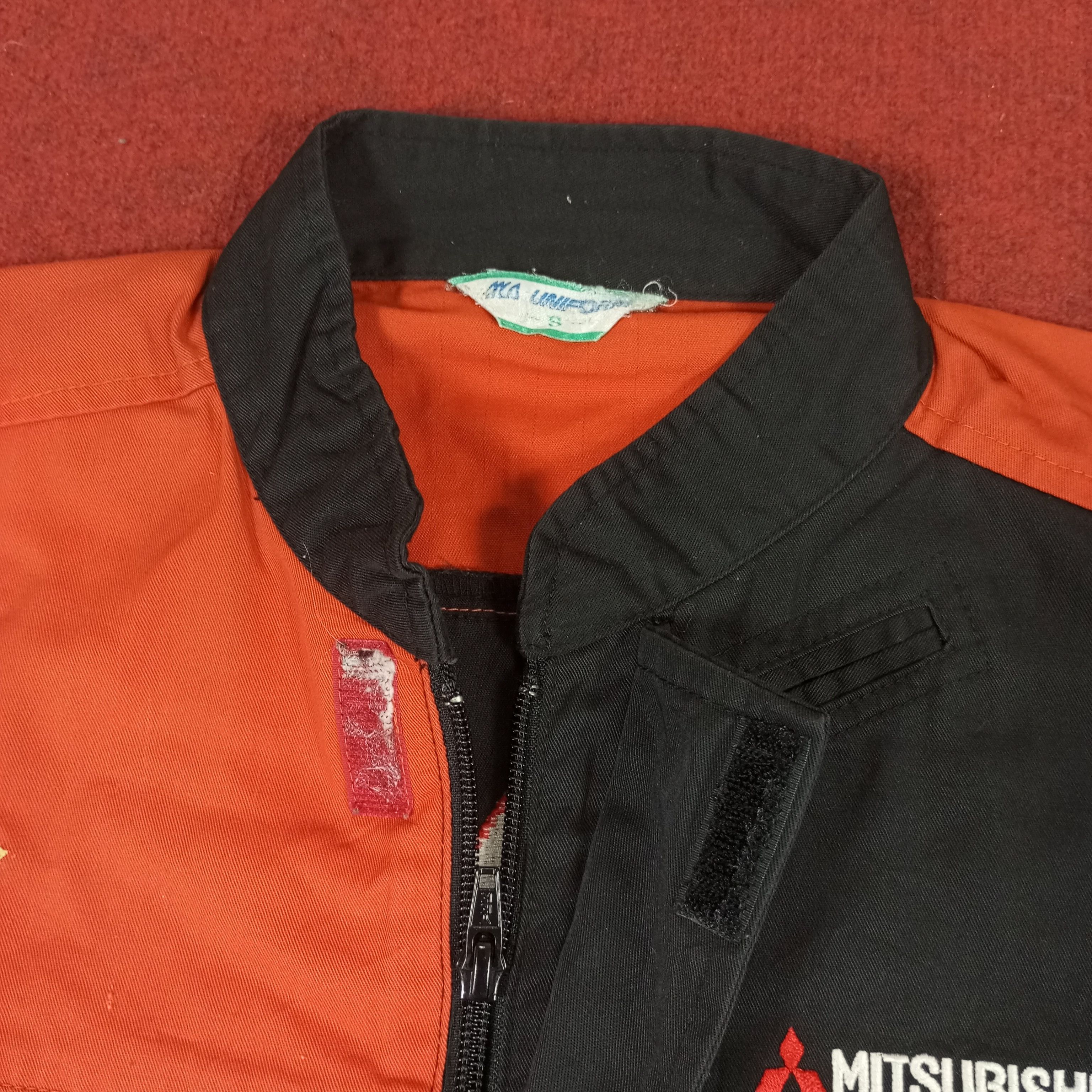 Japanese Brand × Vintage Mitsubishi Motors Racing Workwear Style Coverall Jacket Size US M / EU 48-50 / 2 - 9 Thumbnail