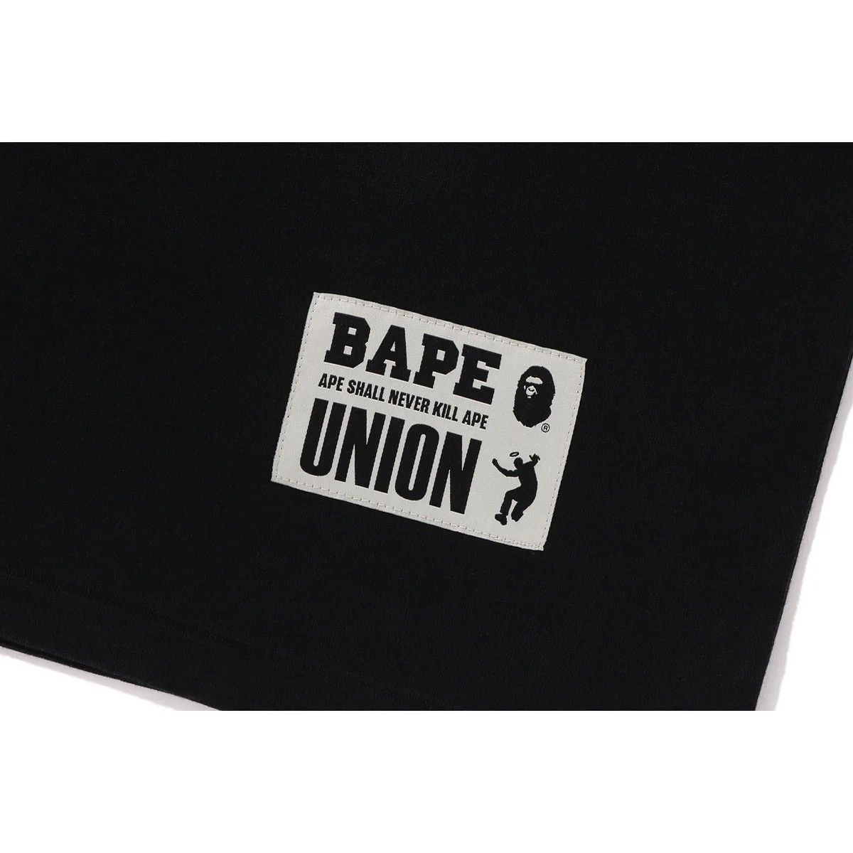 Bape × Union LA BAPE x Union Pigment Dyed Ape Head Tee Black Size US XL / EU 56 / 4 - 6 Thumbnail