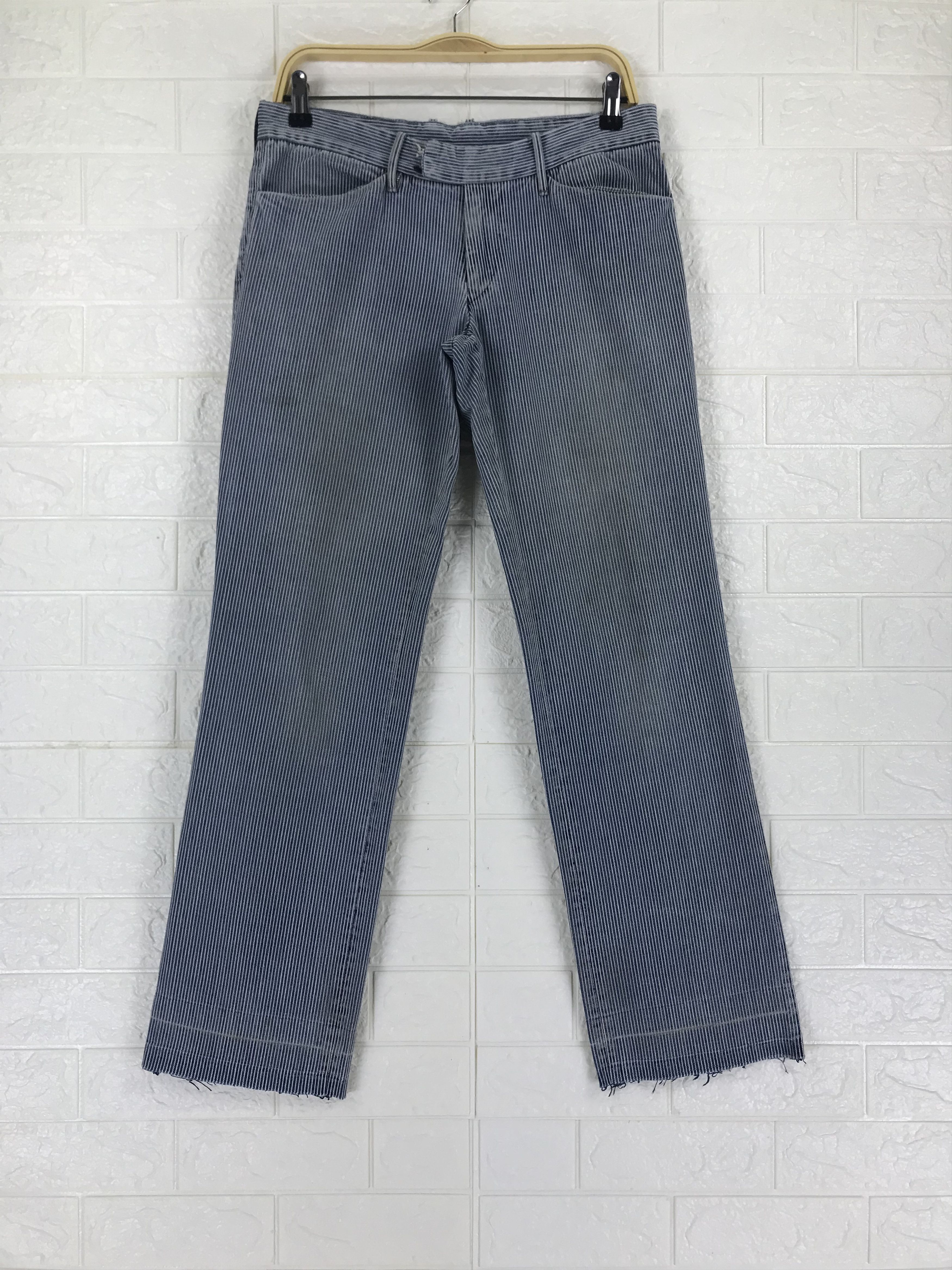 45rpm Vintage R By 45rpm Hickory Striped Pants Size US 29 - 1 Thumbnail