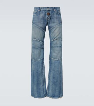 Balenciaga fitted low-waist pants in light blue Size US 32 / EU 48 - 1 Thumbnail