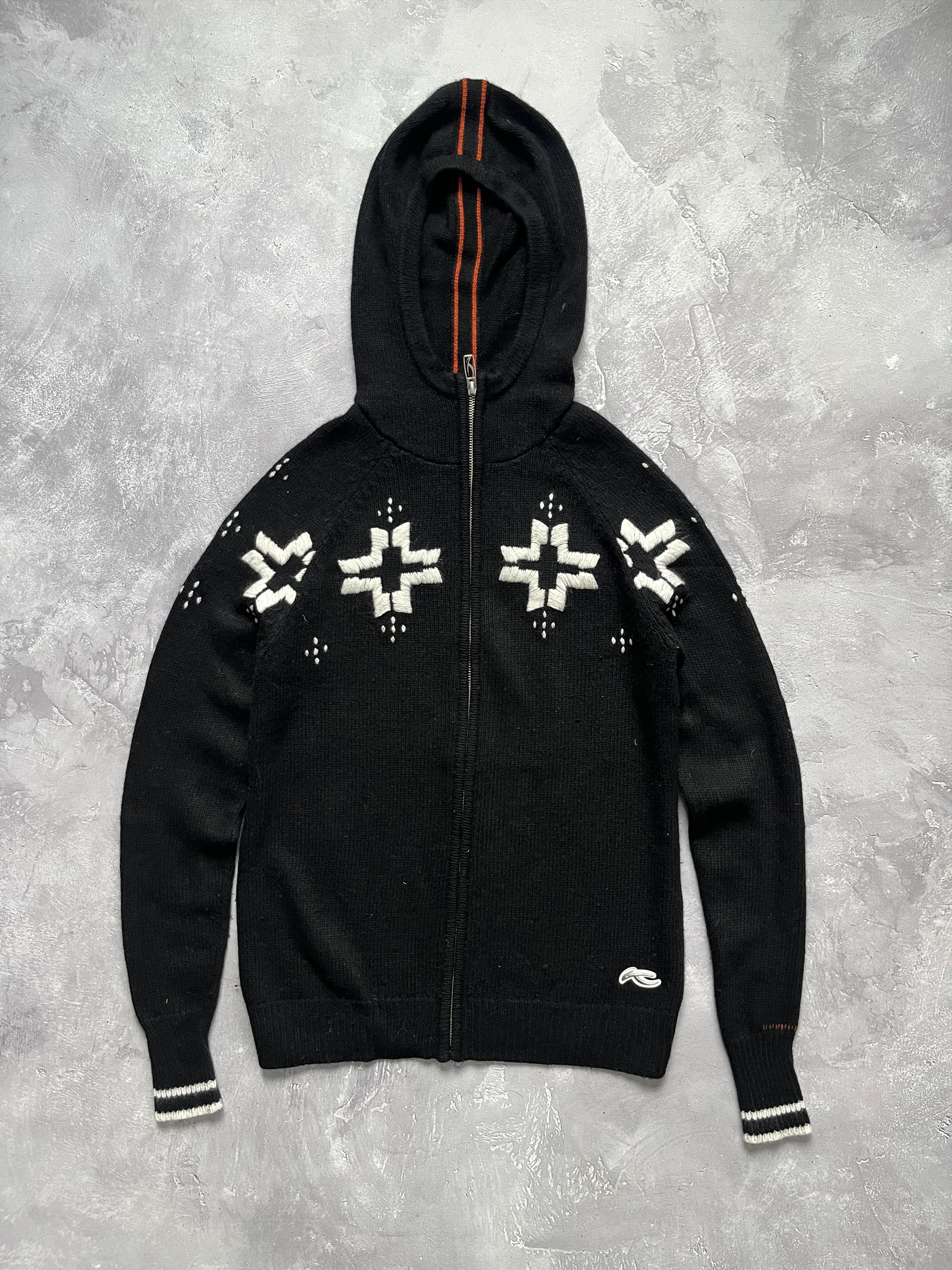 KJUS KJUS Sweater Medium Black Zip Hoodie Lambswool Cashmere Ski Size M / US 6-8 / IT 42-44 - 1 Thumbnail