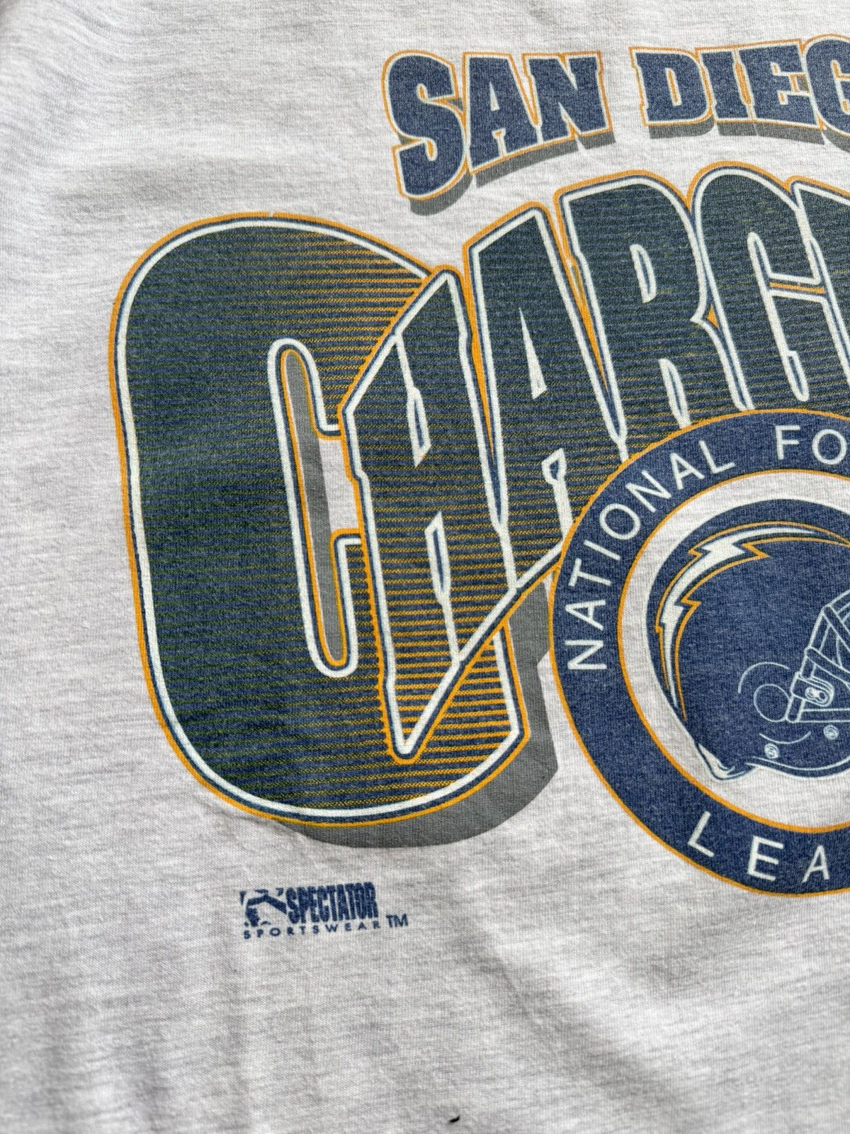 Logo 7 × NFL × Vintage Vintage San Diego Chargers Shirt 1995 Football Graphic Tee Size US L / EU 52-54 / 3 - 5 Thumbnail