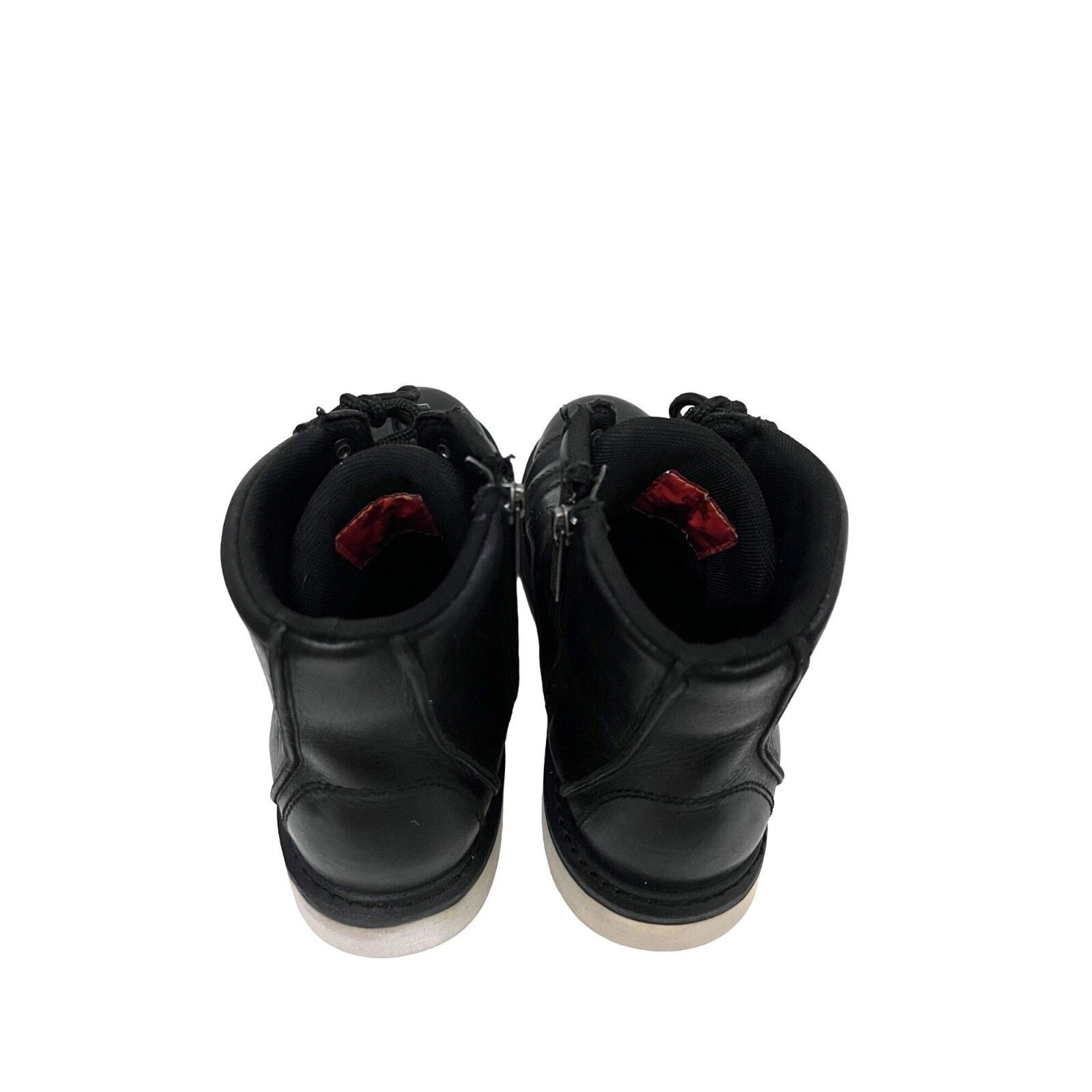 Harley Davidson Harley Davidson Black Leather Zip Up Ankle Boots US 11.5M Size US 11 / EU 44 - 9 Thumbnail