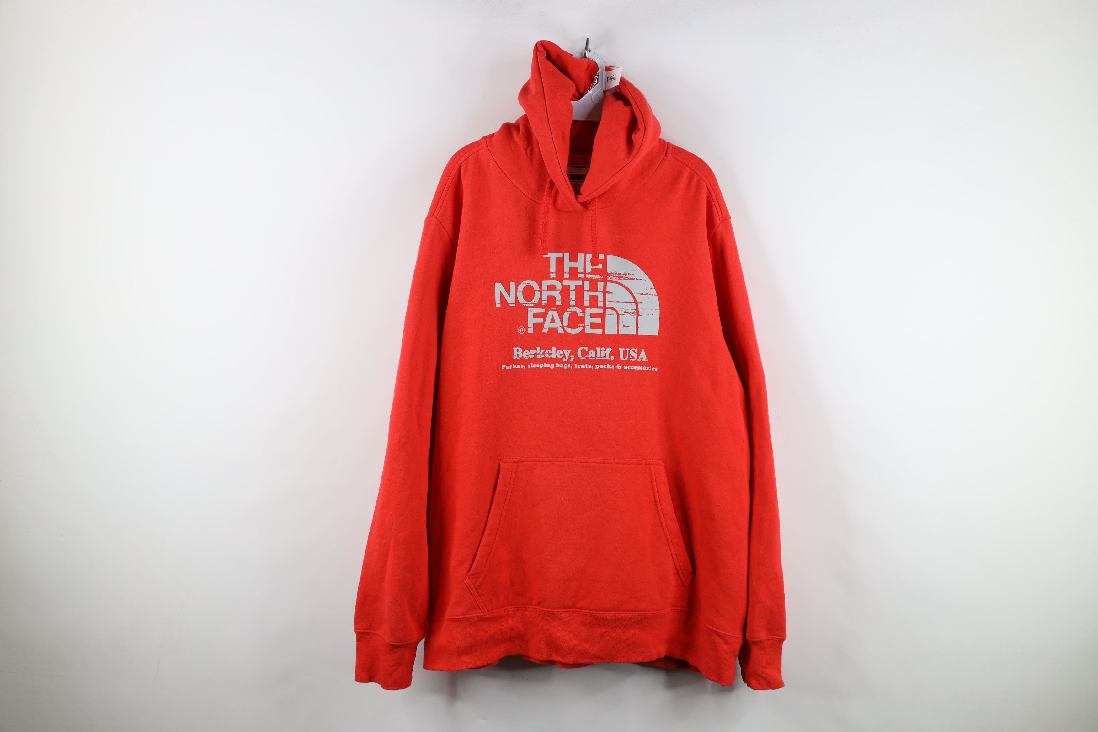 The North Face Vintage Y2K The North Face Spell Big Logo Hoodie Sweatshirt Size US XL / EU 56 / 4 - 1 Thumbnail