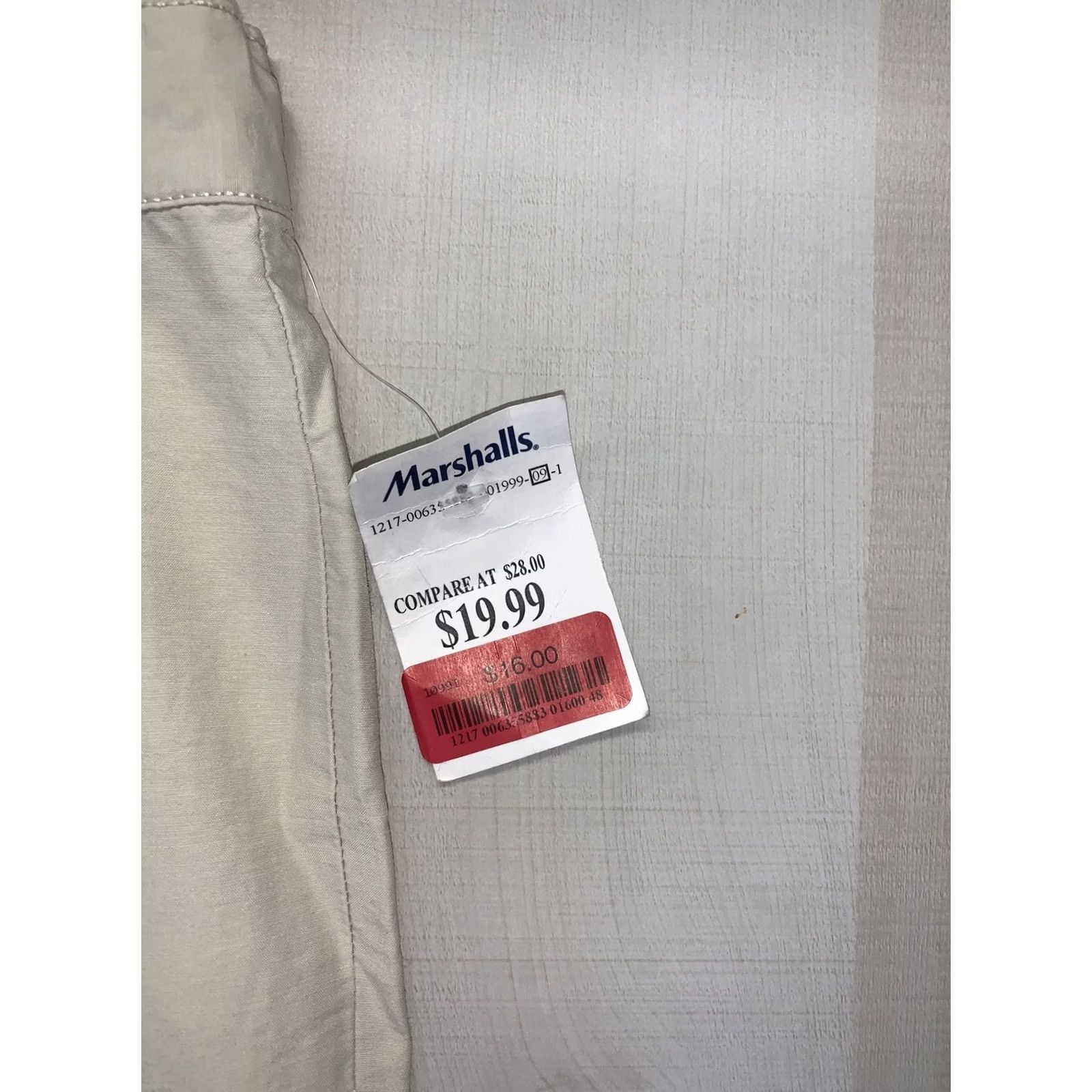 Tommy Hilfiger Tommy Hilfiger Women’s SZ 6 Lightweight Straight Leg Hiking Pants NWT Beige Nylon Cotton Size 28" / US 6 / IT 42 - 5 Thumbnail