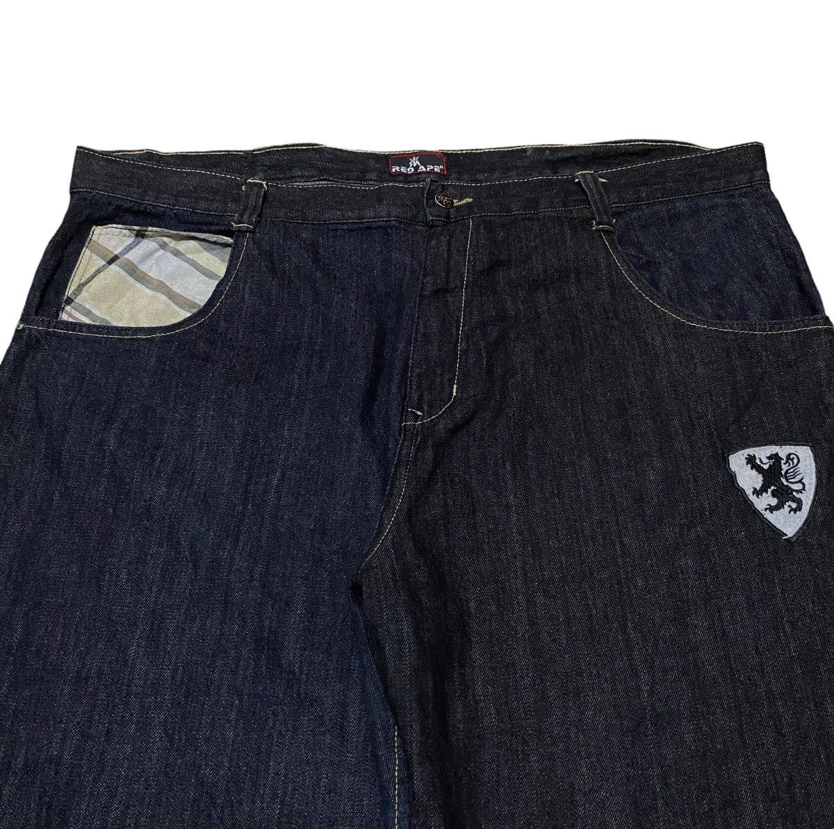 Japanese Brand Rare Design Vintage Japanese Brand Red Ape Jeans 2000s Size US 44 / EU 60 - 3 Thumbnail