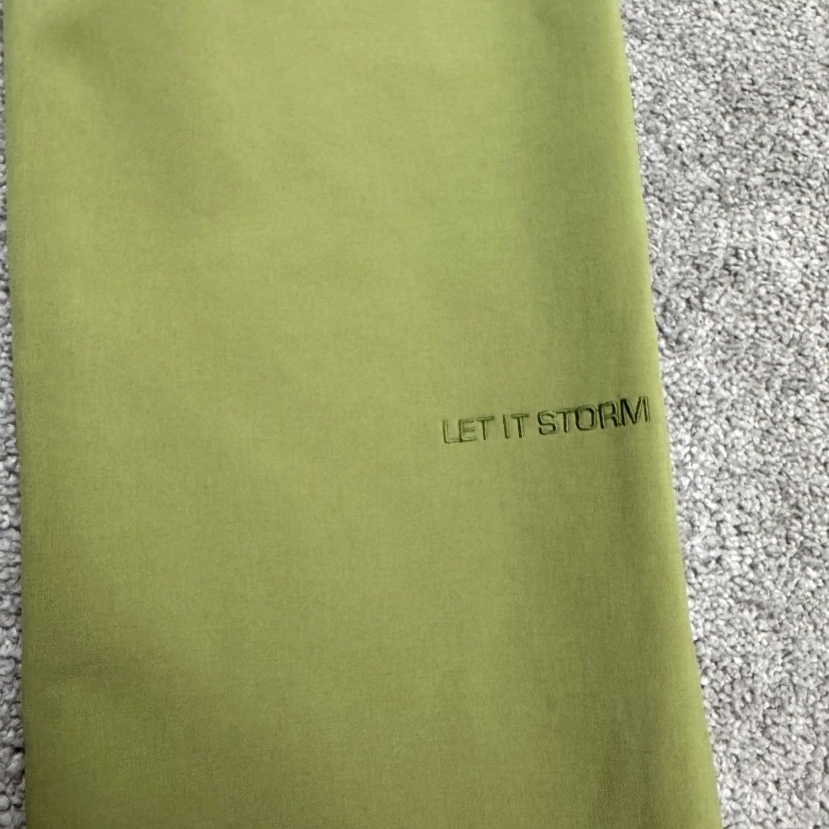 Volcom VINTAGE Volcom Pants? No, Vintage: No — Volcom Cargo Pants Women Large Green Bootcut Inseam 34in Leather? Size 36" / US 14 / IT 50 - 4 Thumbnail