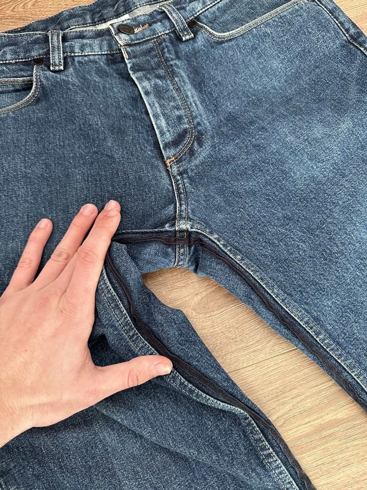 Lanvin 🔥VINTAGE LANVIN DENIM JEANS🔥 Size US 32 / EU 48 - 10 Thumbnail