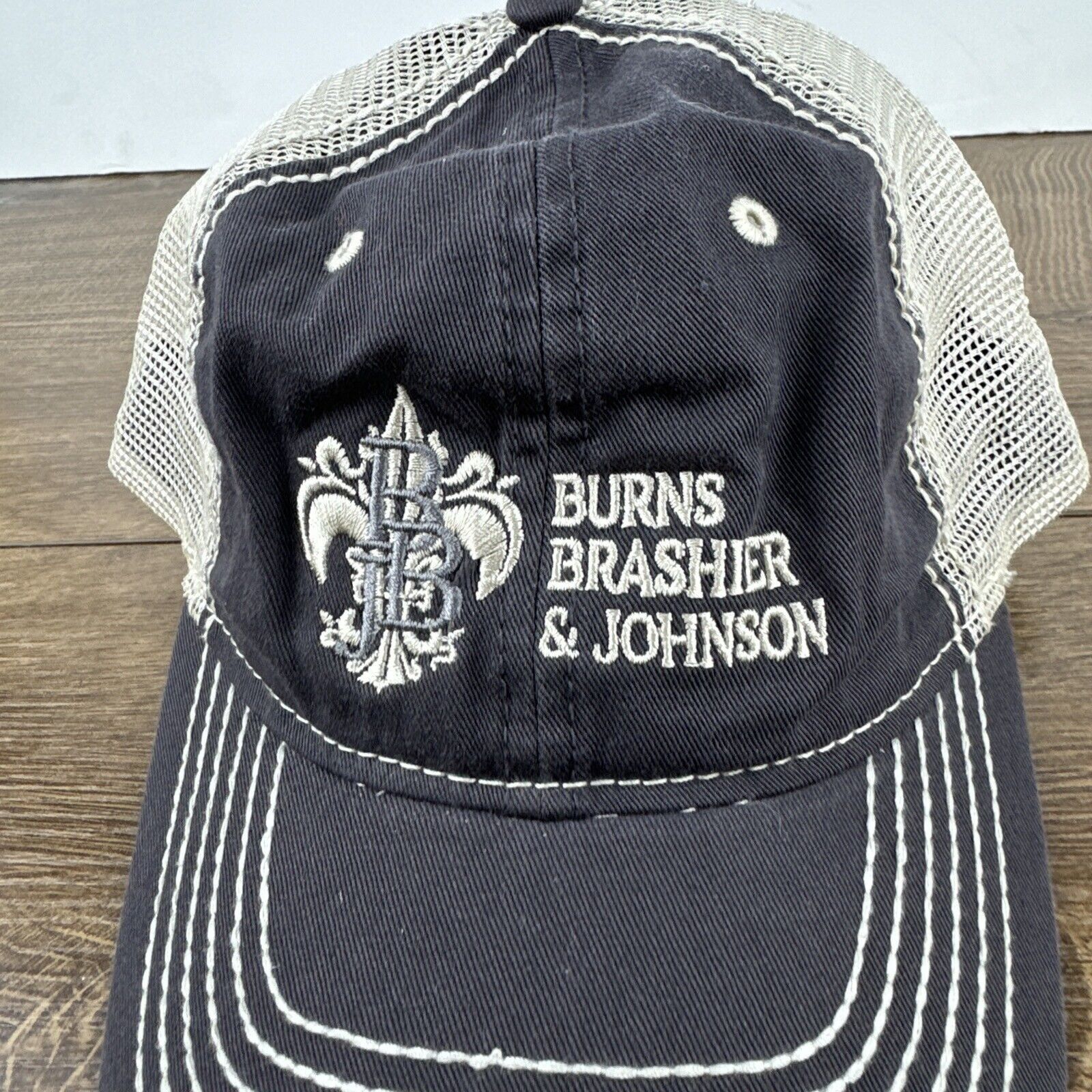 Other Burns Brasher & Johnson Hat Gray Hat Adjustable Adult Size H Size ONE SIZE - 7 Thumbnail