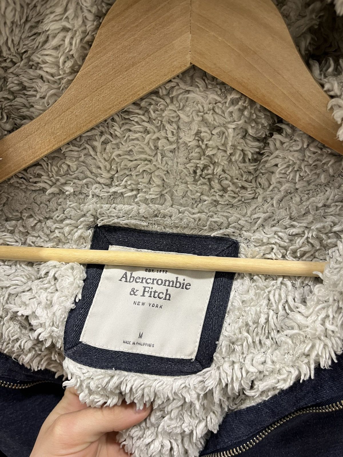 If Six Was Nine Vintage Y2K Abercrombie Fur Hoodie Zip ifsix lgb style Size M / US 6-8 / IT 42-44 - 3 Thumbnail