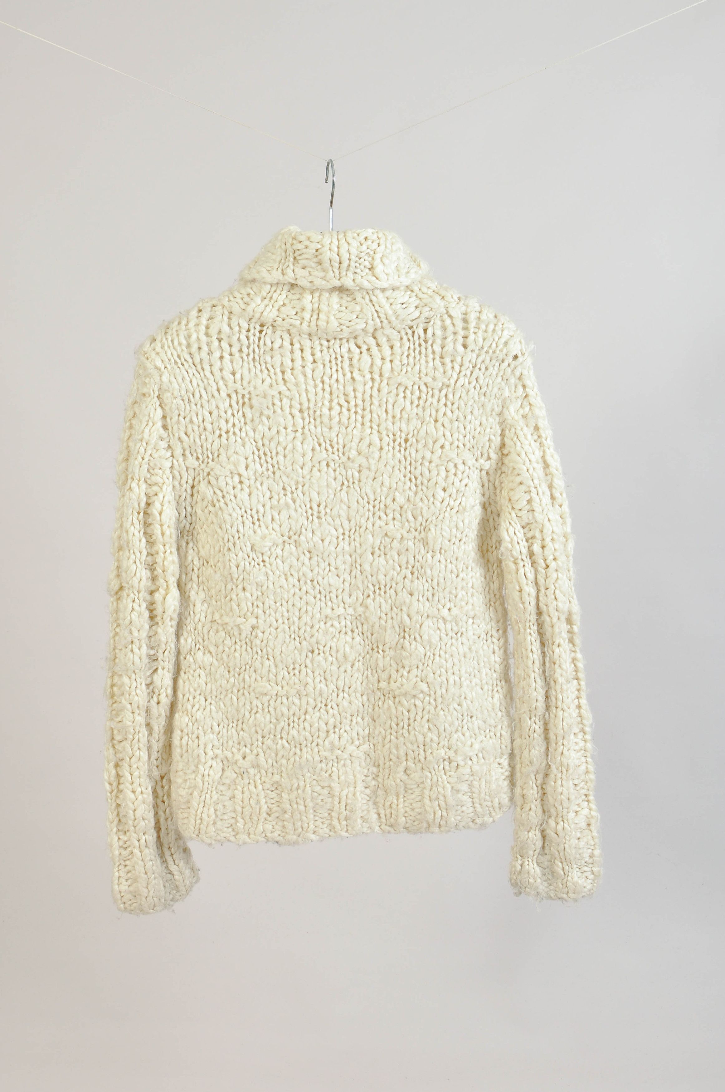 Other Off-White Turtleneck Jumper | Votre Nom Knitwear Size S / US 4 / IT 40 - 3 Thumbnail