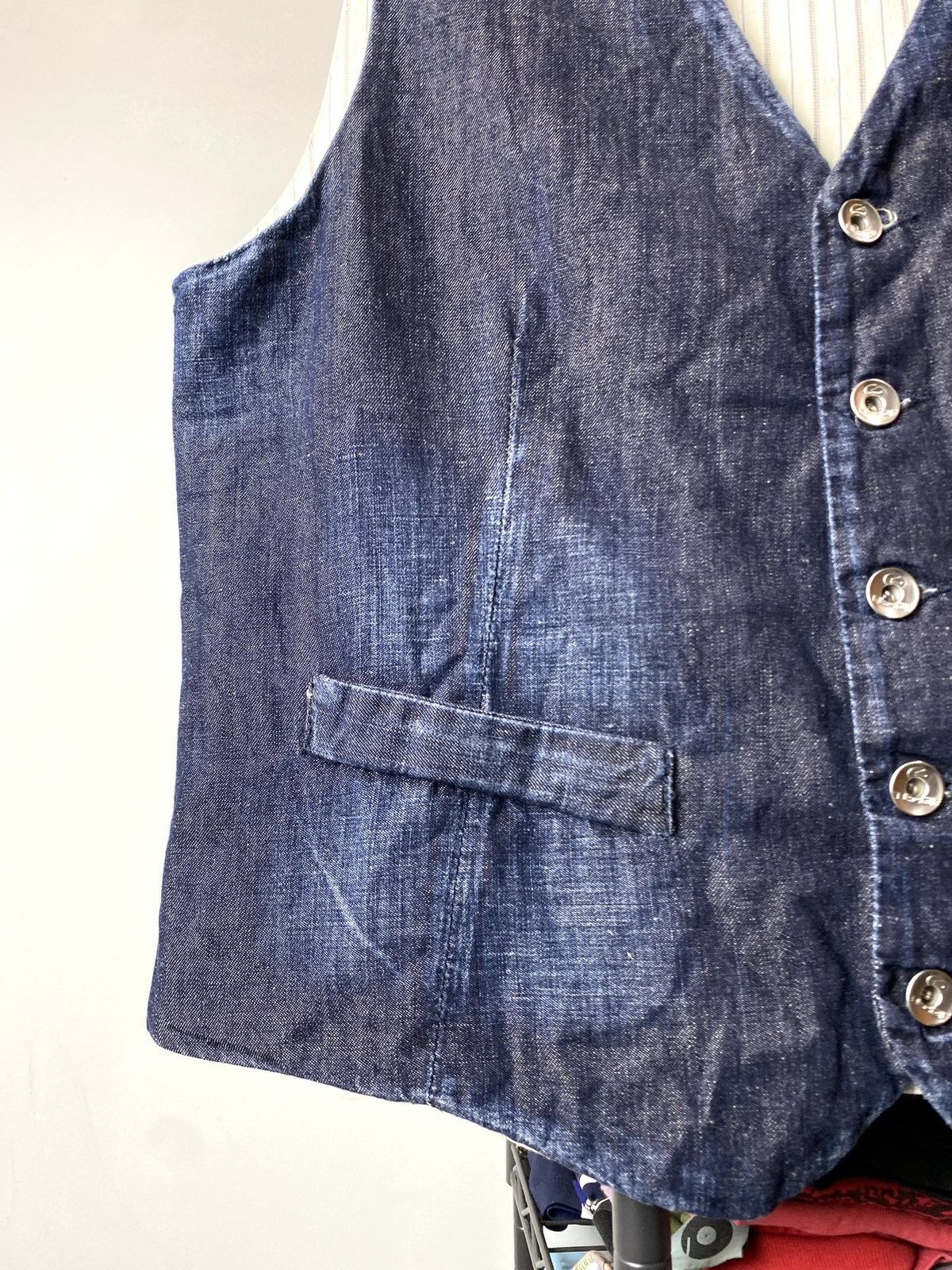 Energie Rare! Vintage Energie by Miss Sixty Denim Vest Size US M / EU 48-50 / 2 - 5 Thumbnail