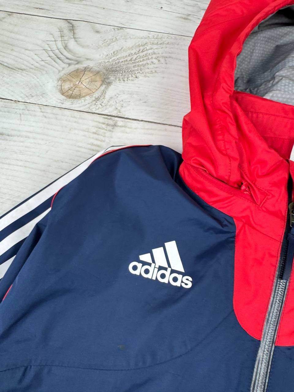Adidas Adidas GBR Track Jacket Nylon Striped Size US M / EU 48-50 / 2 - 6 Thumbnail