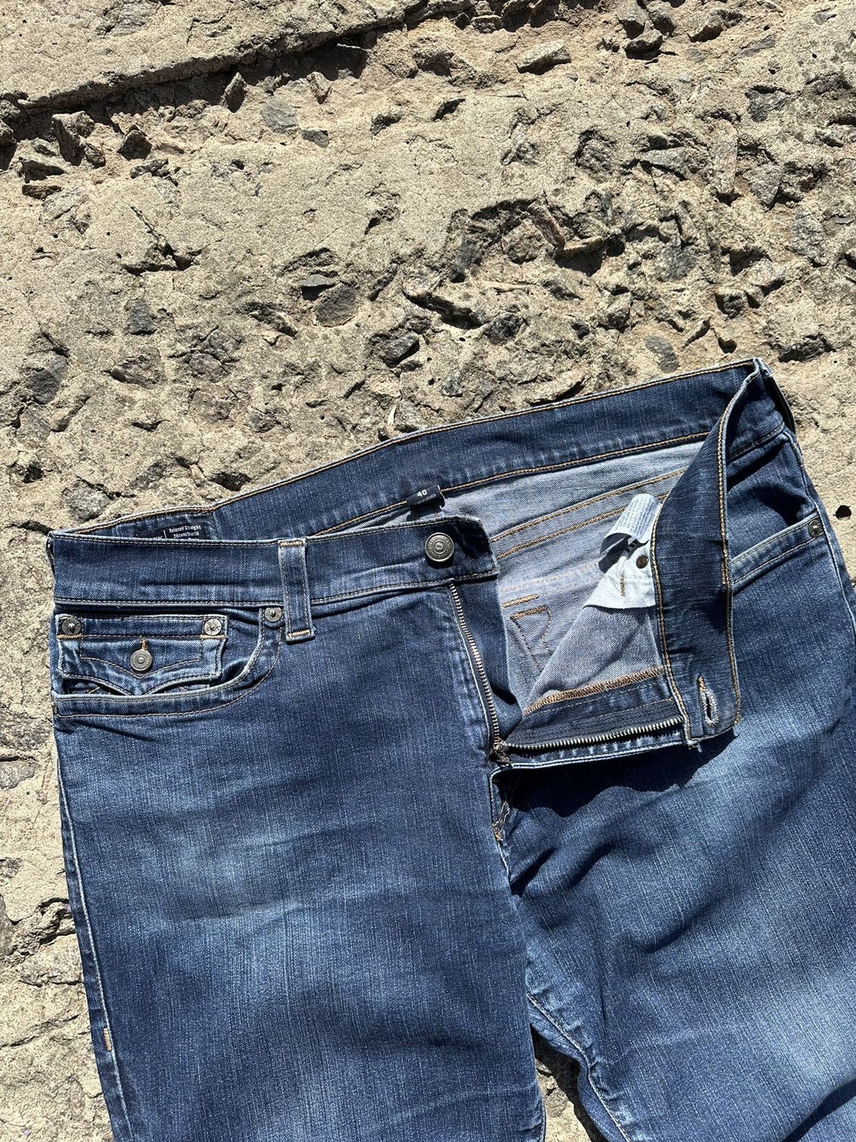True Religion × Vintage True Religion Ricky Straight Jeans Pants Size US 40 / EU 56 - 9 Thumbnail