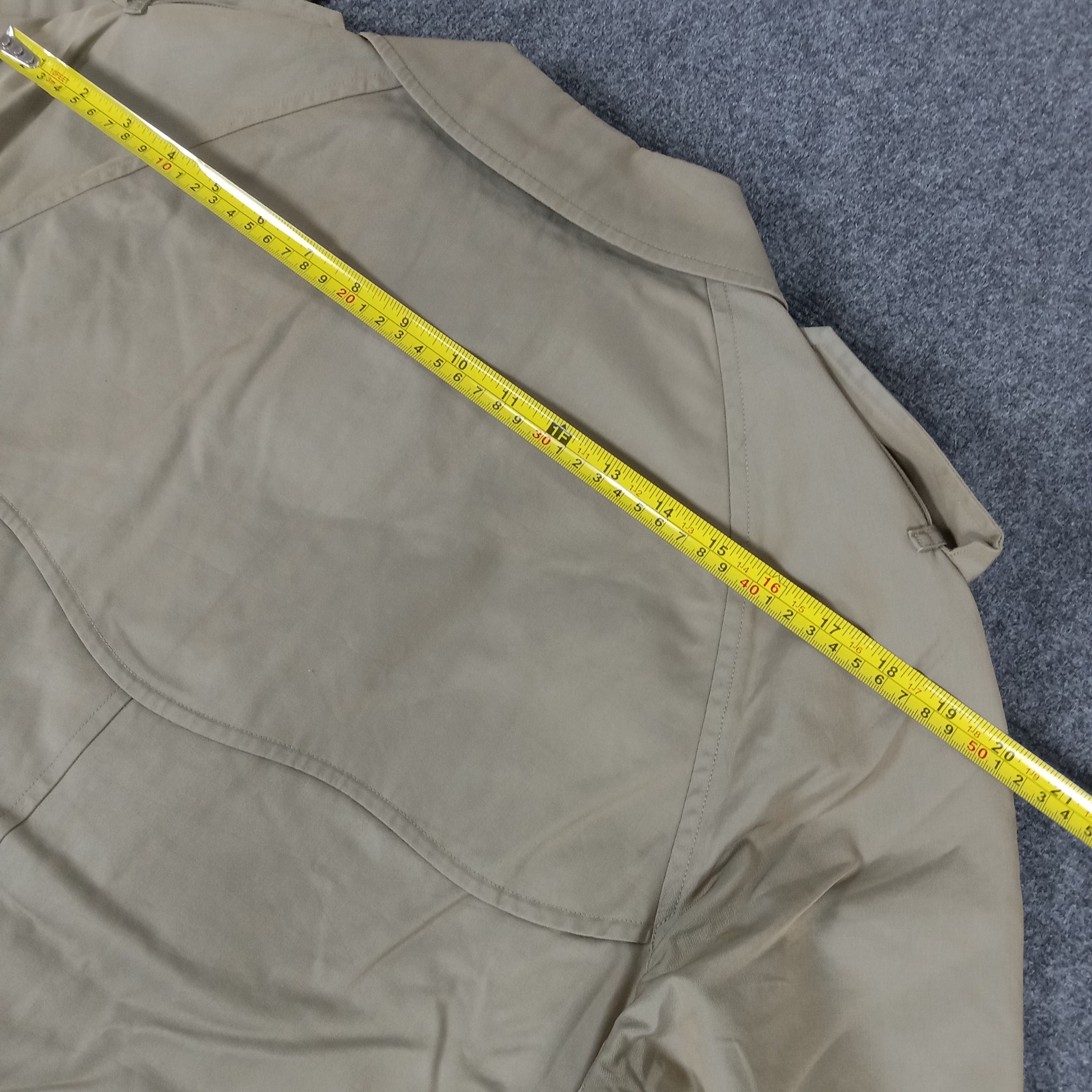 Burberry × Vintage Burberry Nova Check Long Trench Jacket Size US M / EU 48-50 / 2 - 8 Thumbnail