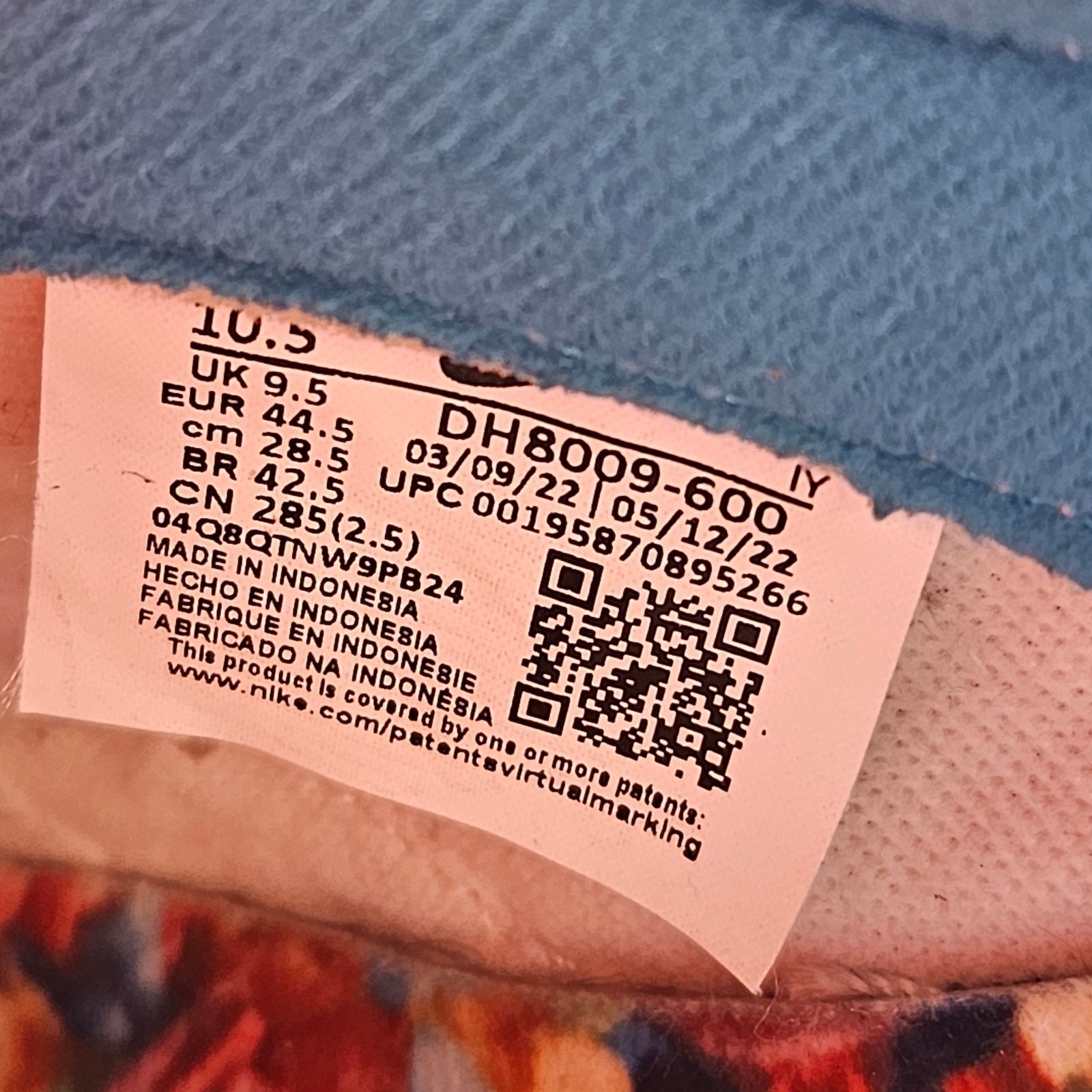 Nike NIKE MEN'S 10.5 LEBRON JAMES FRUITY PEBBLES DUNK LOW RED Size US 10.5 / EU 43-44 - 7 Thumbnail