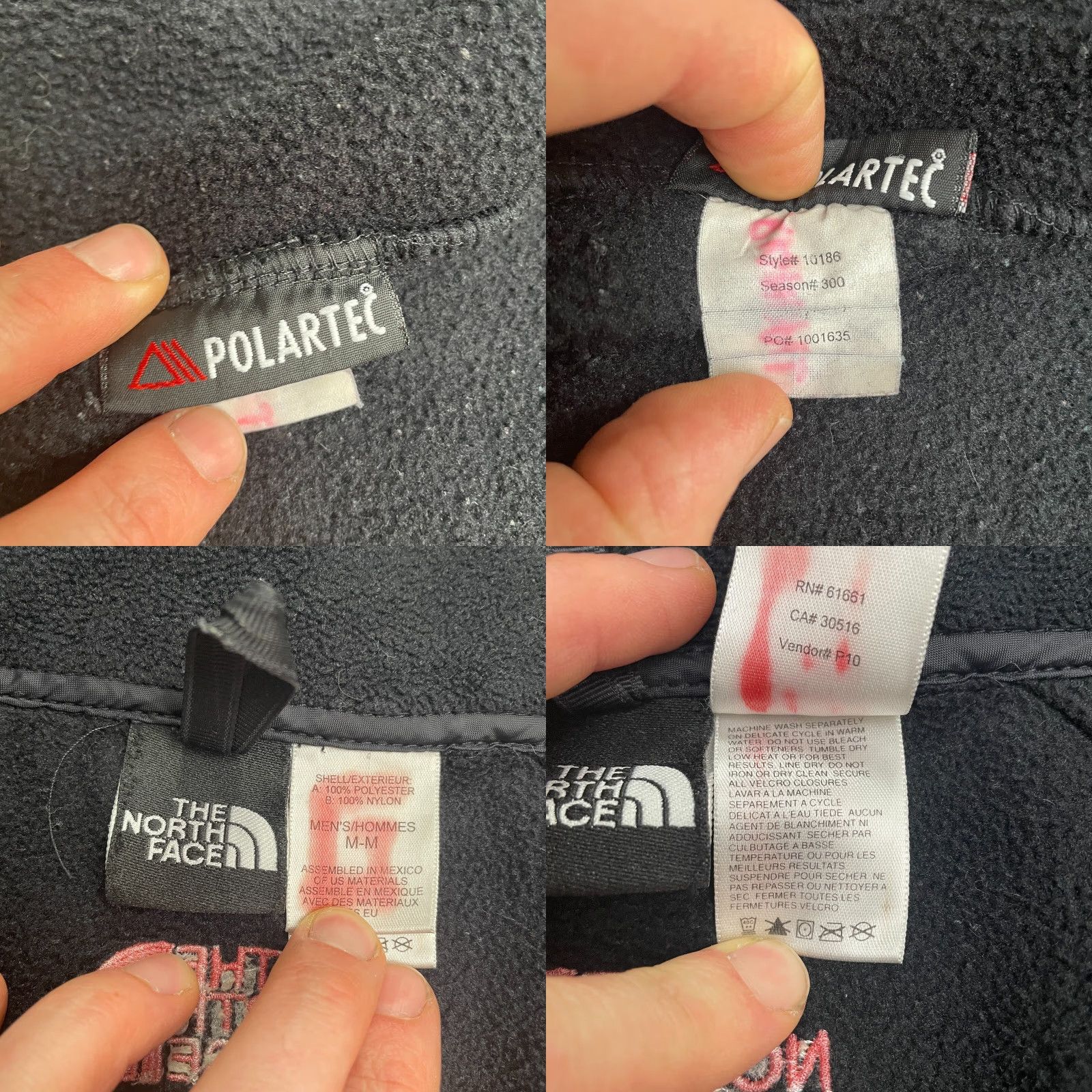The North Face The North Face Jacket Medium Black Fleece Full Zip Pocket Outdoor Hiking Mens Size US M / EU 48-50 / 2 - 8 Thumbnail