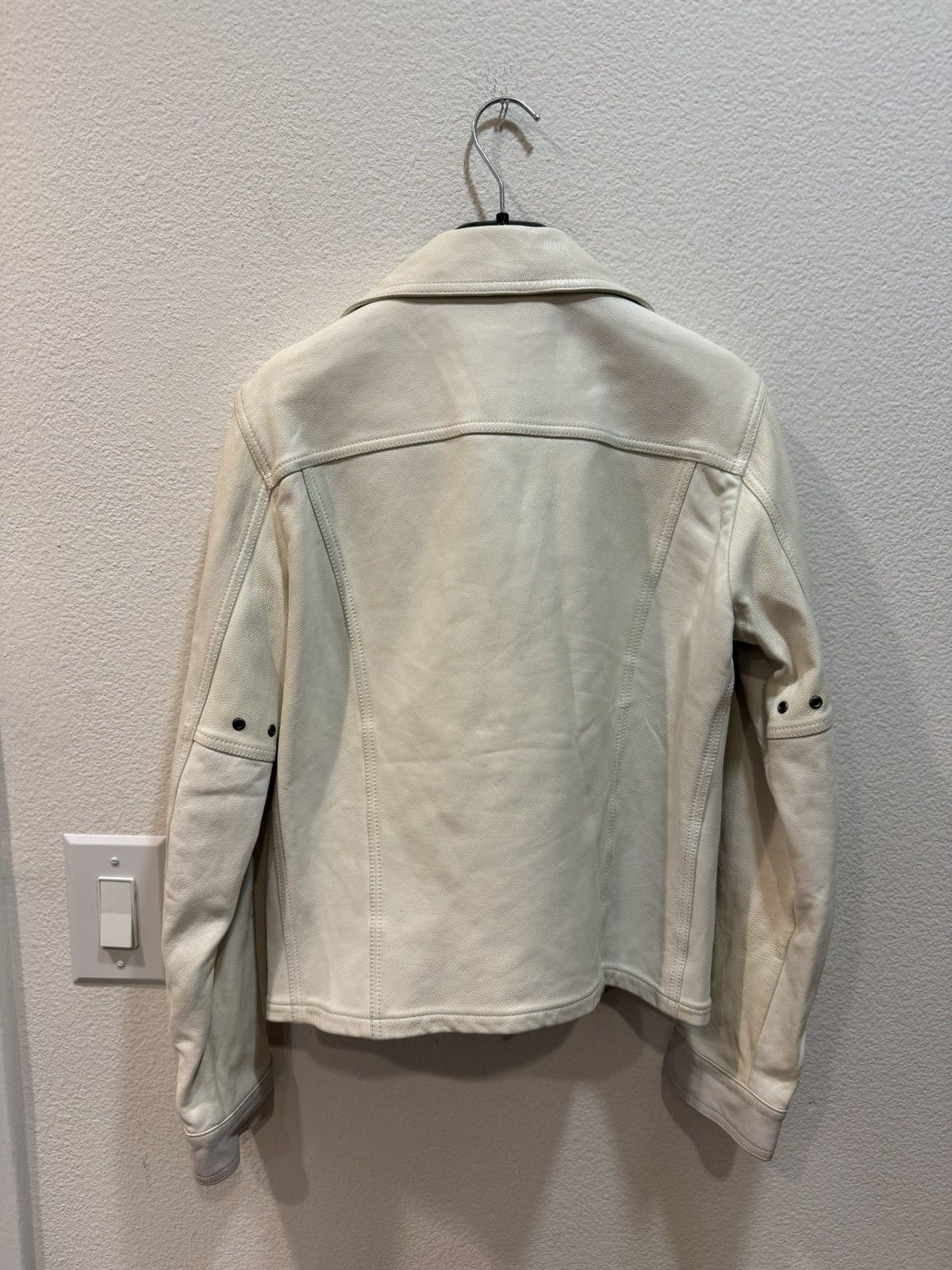 Saint Laurent Paris SS14 Sample Leather Biker Jacket Size US S / EU 44-46 / 1 - 4 Thumbnail