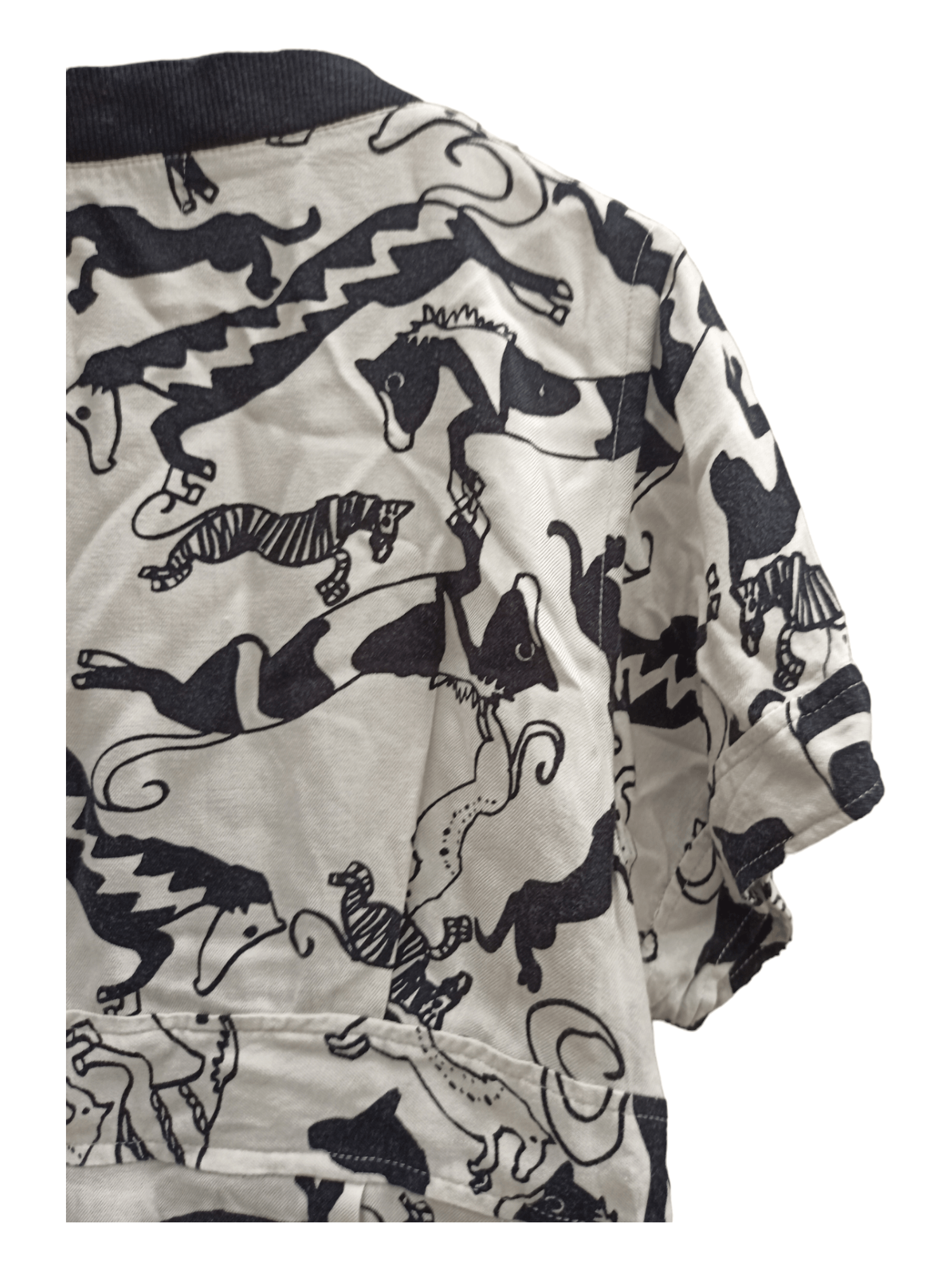 Issey Miyake Mercibeaucoup By Issey Miyake Full Printed Runway Blouses Size M / US 6-8 / IT 42-44 - 13 Thumbnail