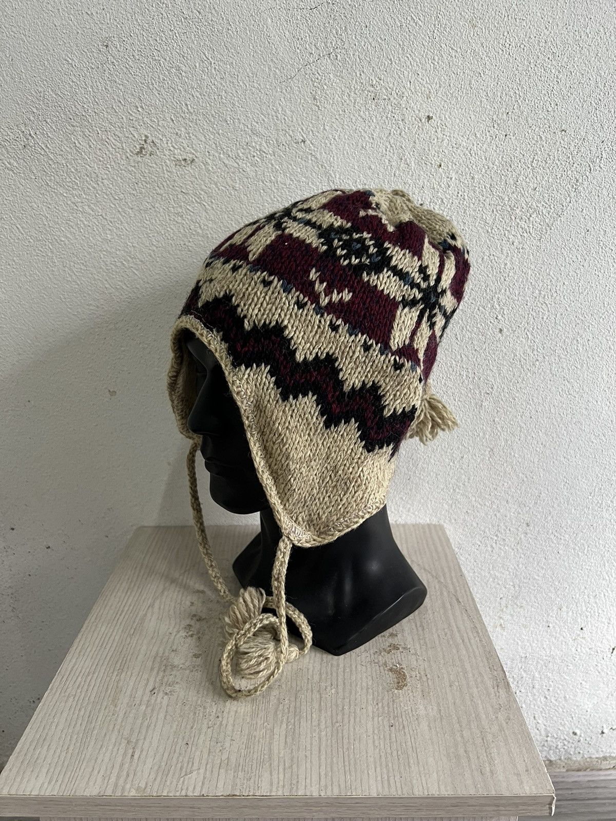 Vintage Vintage Wool Earflap Beanie Hats Size ONE SIZE - 3 Thumbnail