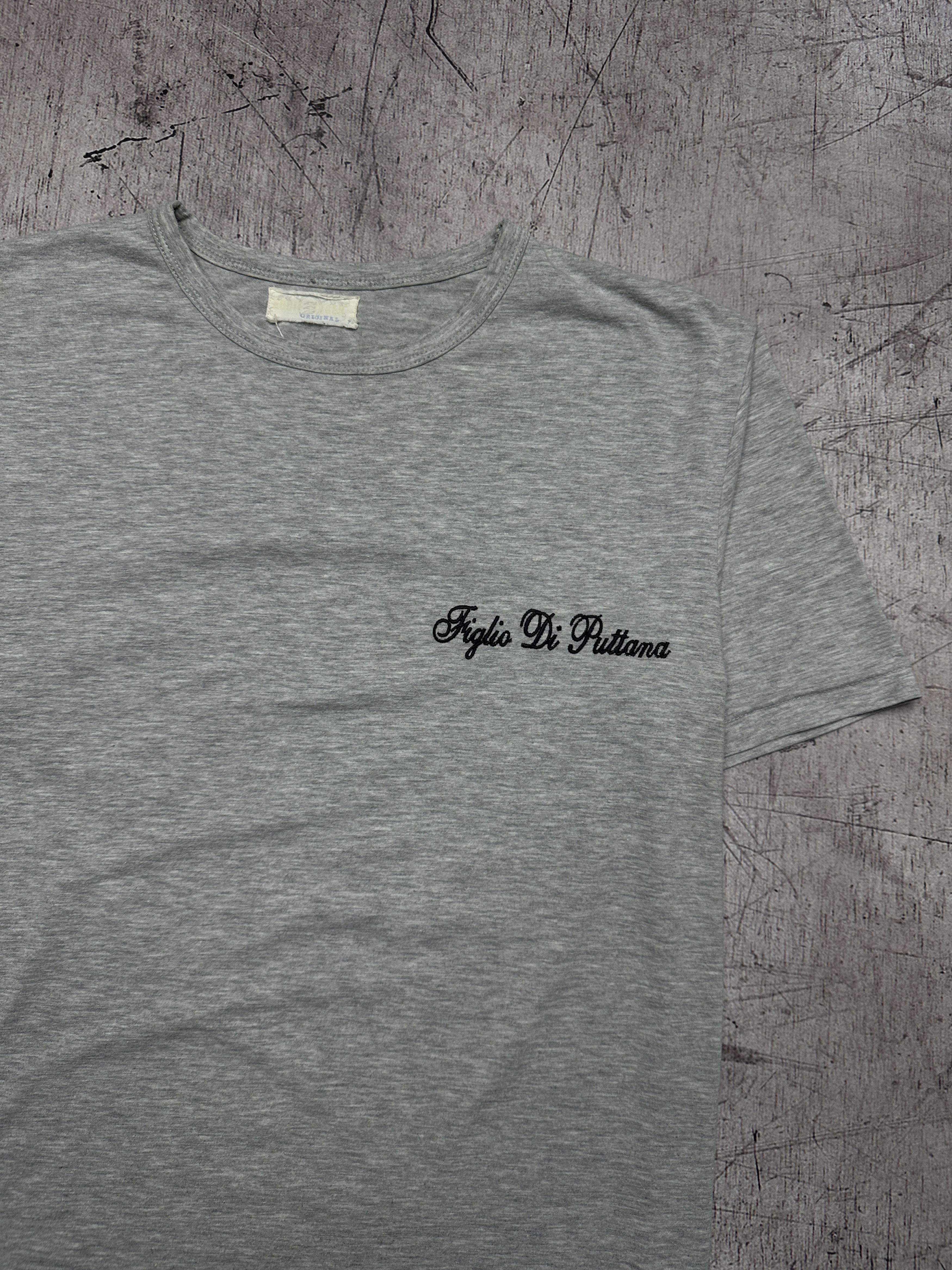 Vintage Figlio Di Putana Vintage Mens T-Shirt Size US XL / EU 56 / 4 - 4 Thumbnail
