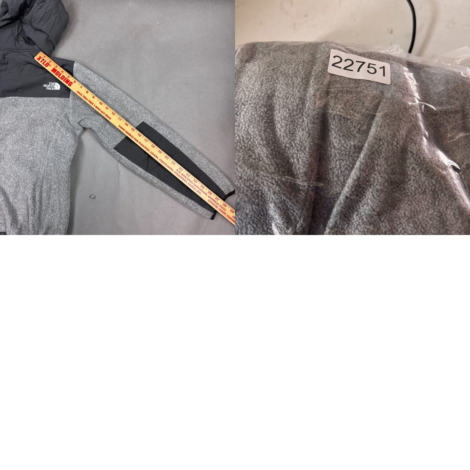 The North Face The North Face Jacket Women Small Gray Denali Hooded Snowboard Work Chore Fleece Size S / US 4 / IT 40 - 9 Thumbnail