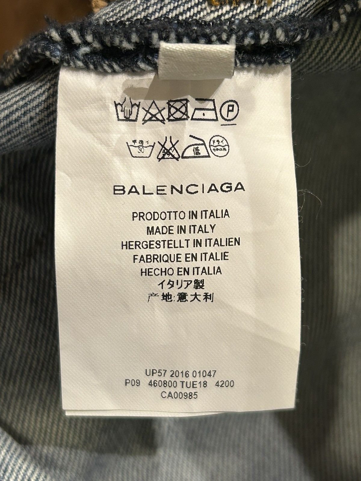 Balenciaga Balenciaga Denim Blue Size US 32 / EU 48 - 7 Thumbnail