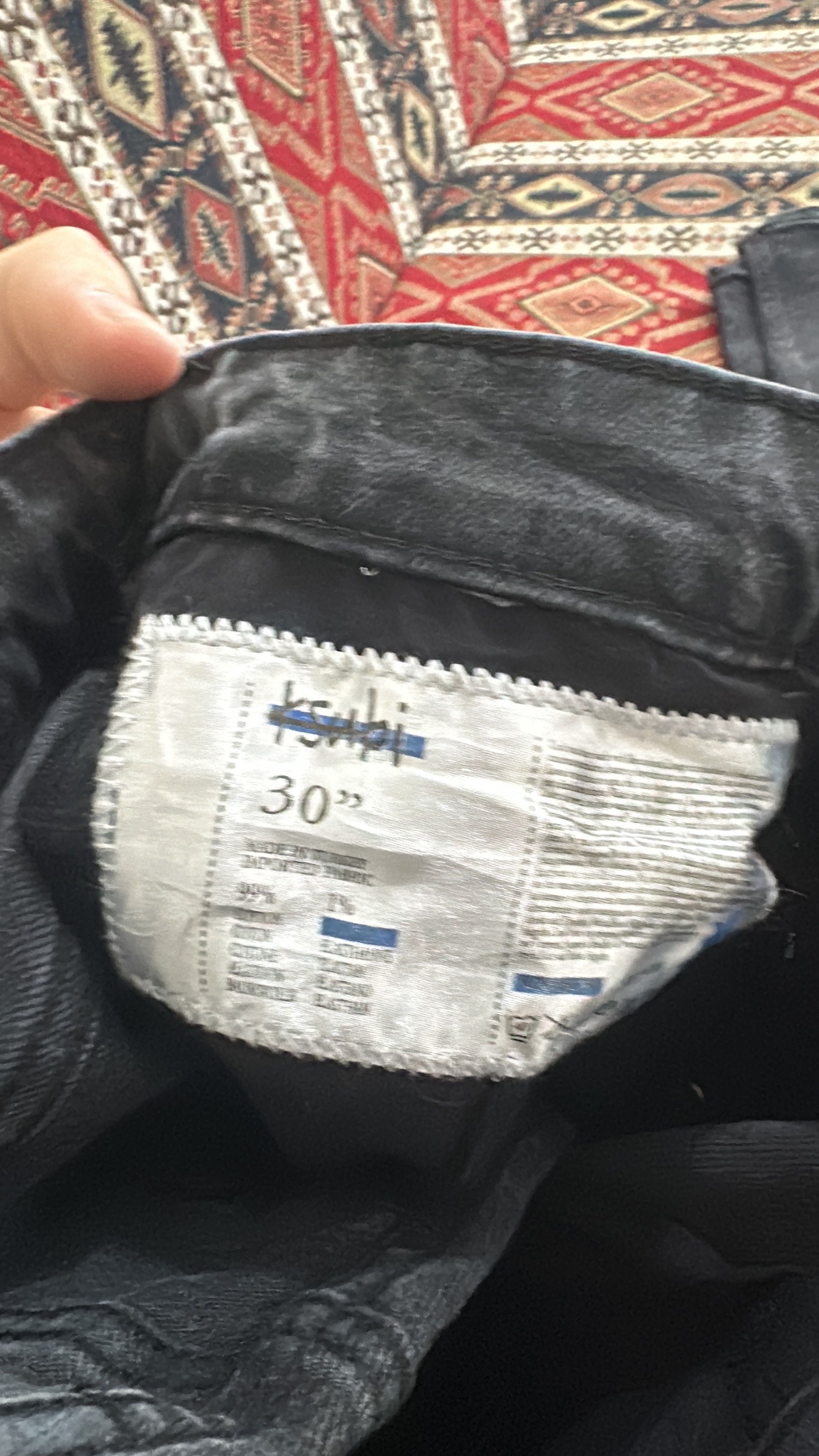 Ksubi Ksubi Van Winkle Roadhouse Black Patched Jean Size 30 Size US 30 / EU 46 - 11 Thumbnail