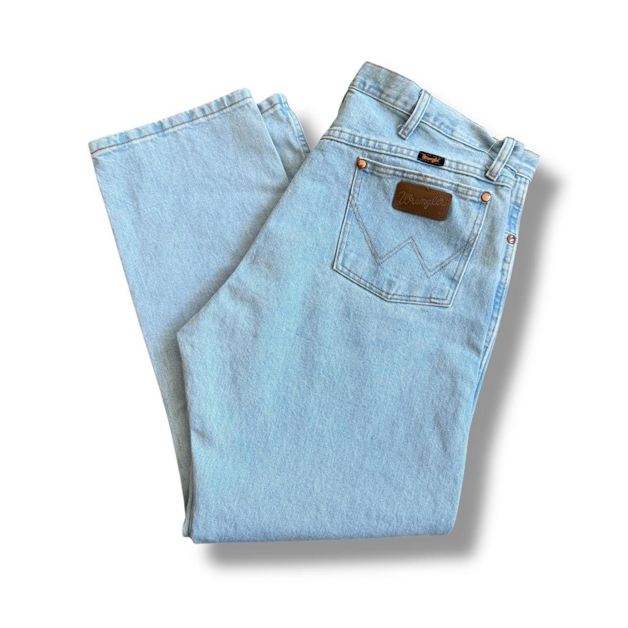 Wrangler Wrangler Men's Blue Jeans Size US 36 / EU 52 - 1 Thumbnail
